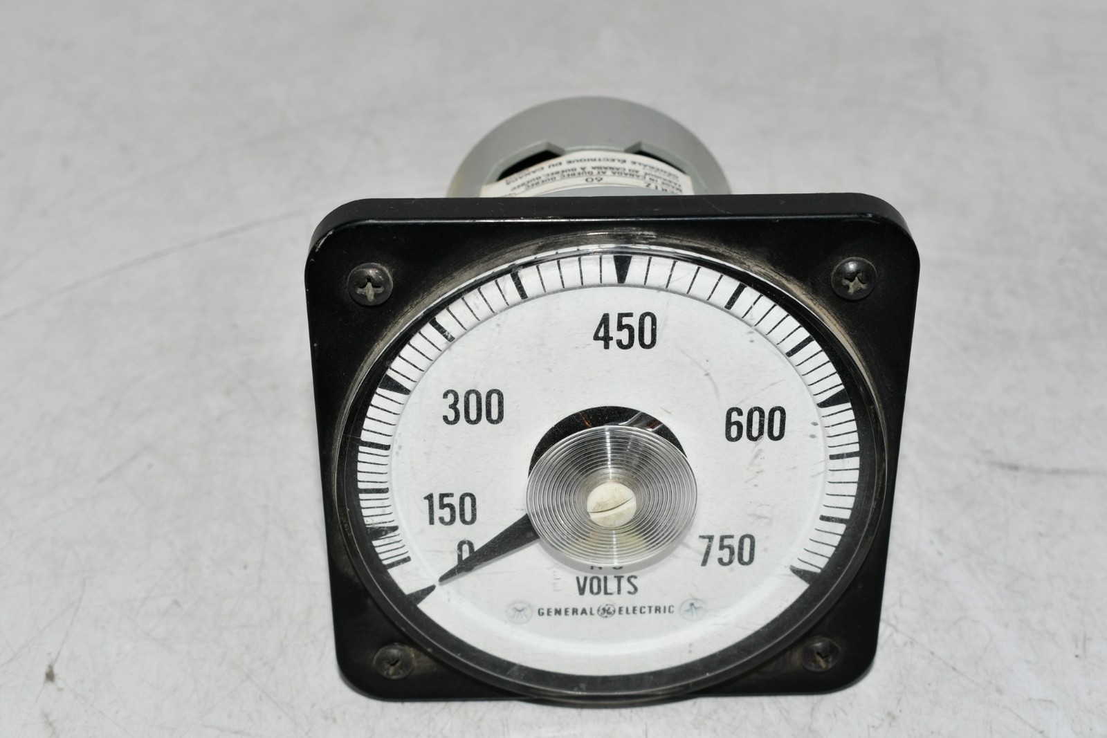 GE AB-40 309016 0-750V-AC VOLTMETER Gage 4