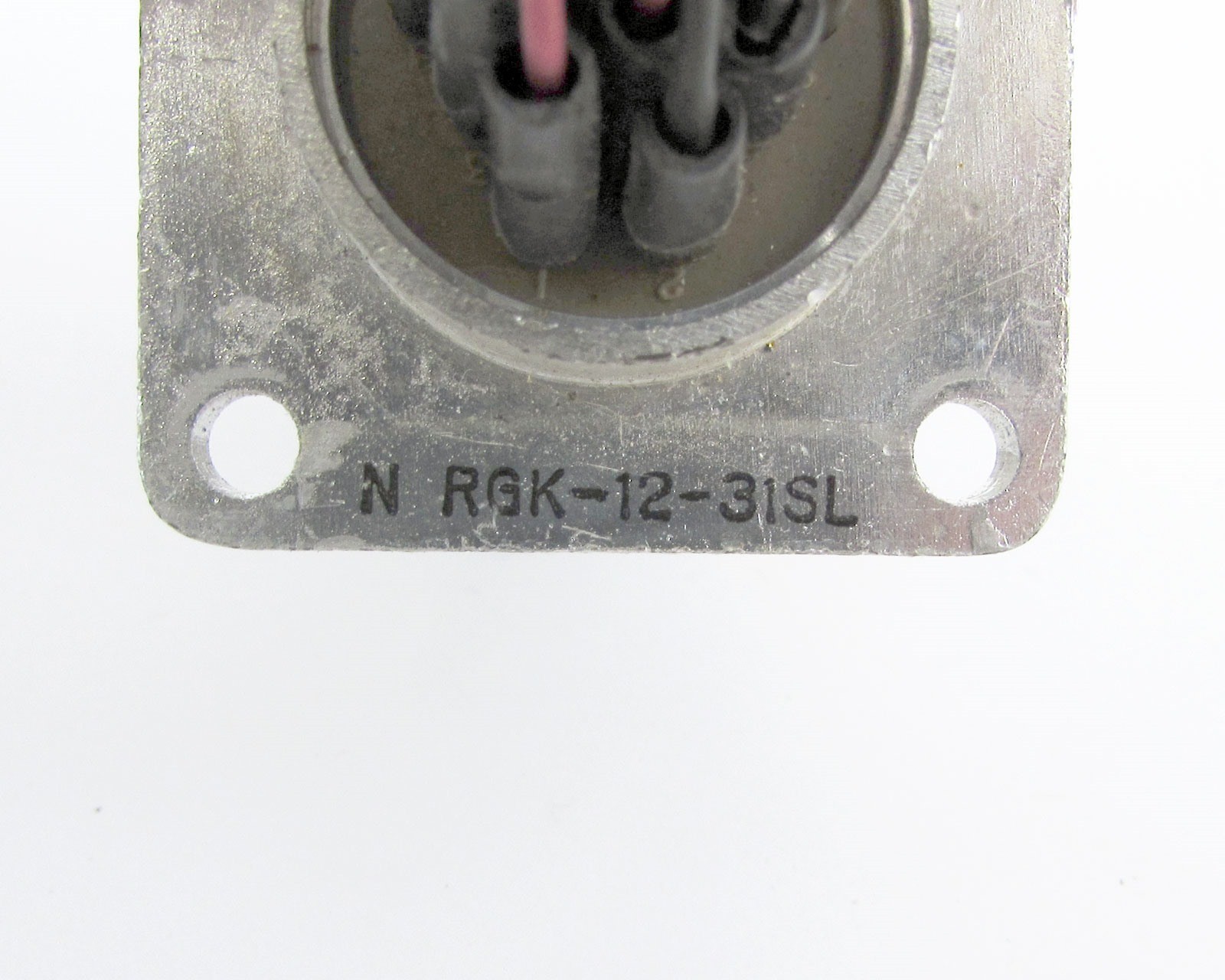 ITT Cannon RGK-12-31SL & RGK-12-22C-1/2 Mated Connectors *USED*