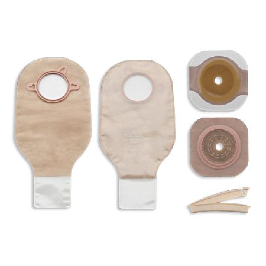 Hollister New Image /Ileostomy Kit 2.25″ Stoma Blue 2.75″ Flange 12″ Drains
