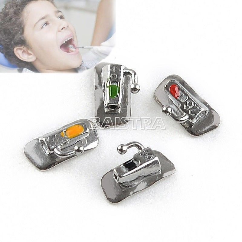 20 Kits Orthodontic 1st Molar Bondable Non-convertible Buccal Tube Roth.022