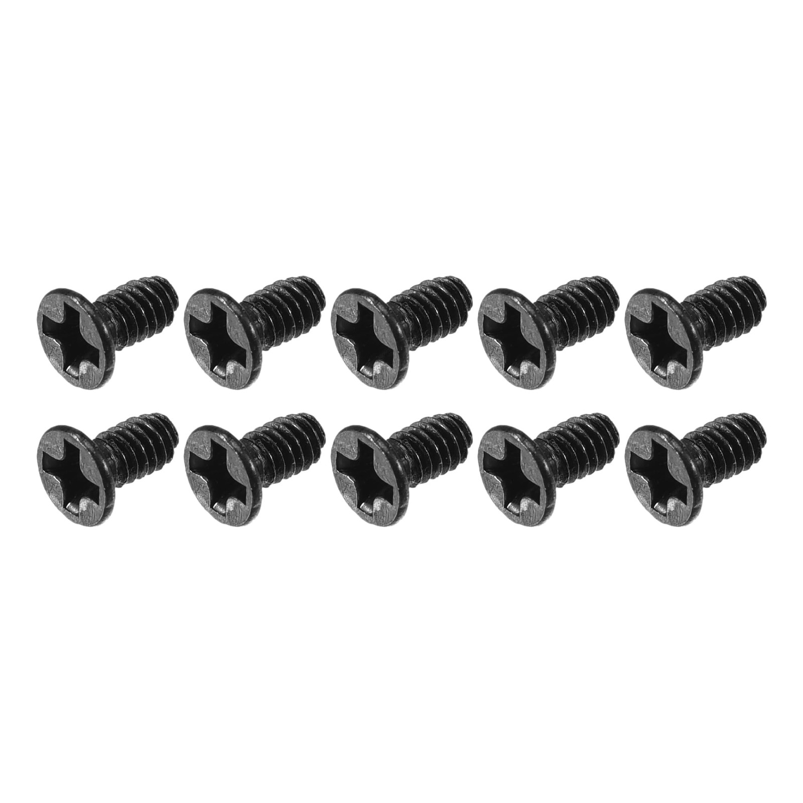 METALLIXITY Phillips Flat Head Screws M2 x 4mm 150Pcs, Carbon Steel Machine S…