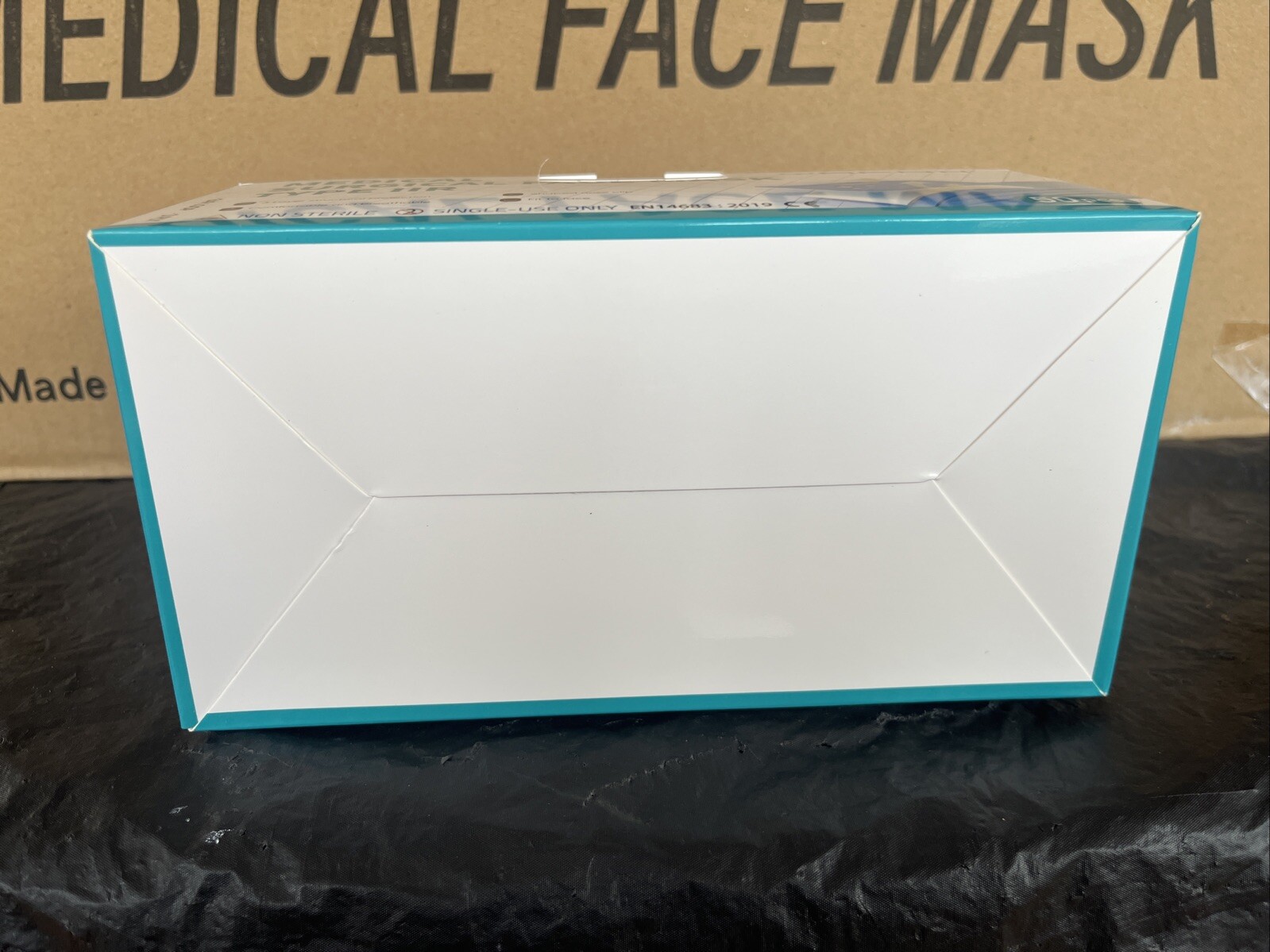 Bulk Lot 3-ply Ear Loop Disposable Face Masks, Case of 40 Packs, 2000 Pcs, NEW!