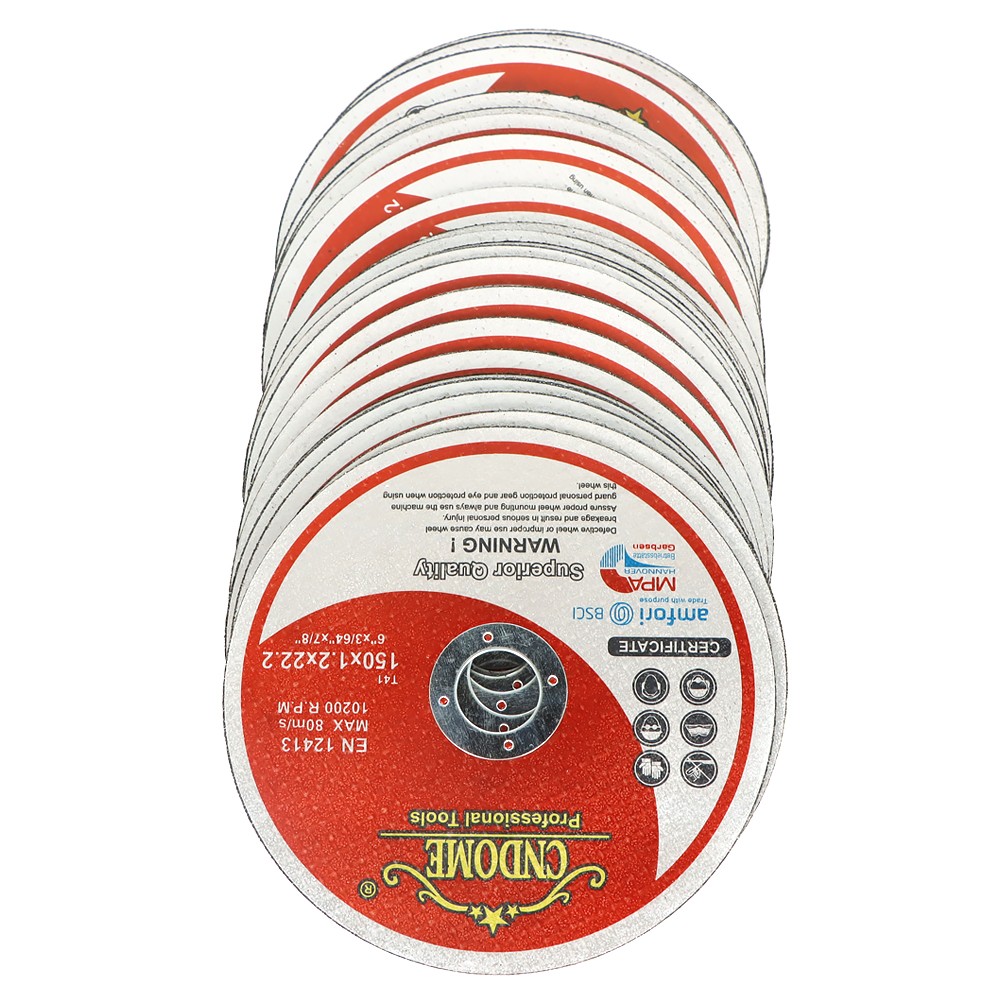 4″x.040″x5/8 Cut off Wheel 50Pcs – Metal & Stainless Steel Thin Cutting Discs