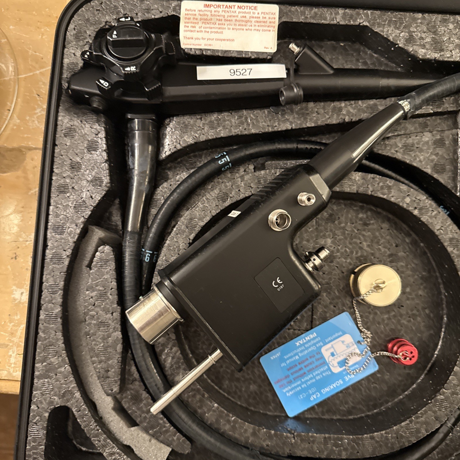 Pentax EC-3831L Colonoscope Flexible Endoscopy w/case-MAB-9831