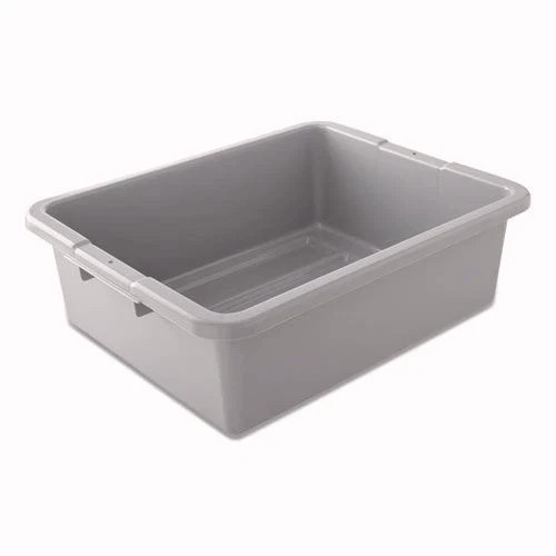 Rubbermaid Commercial 335192GRAY Undivided 7.6 gal Bus/Utility Box – GRY New