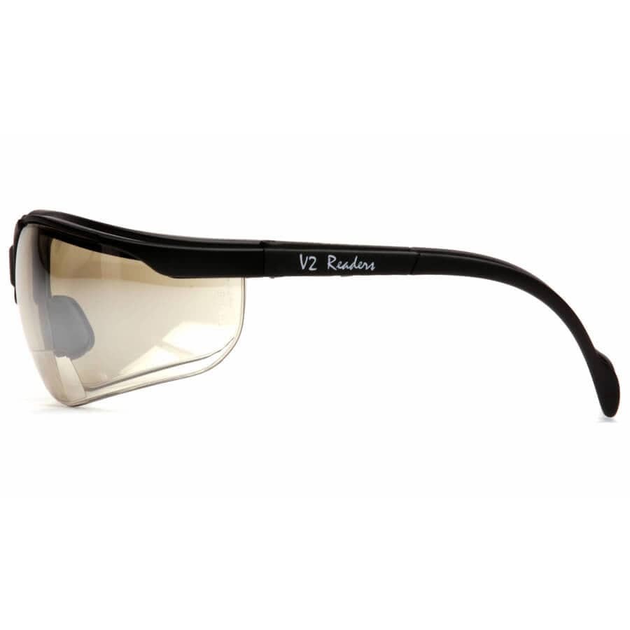 Pyramex V2 Reader Bifocal Safety Glasses with Indoor-Outdoor Lens