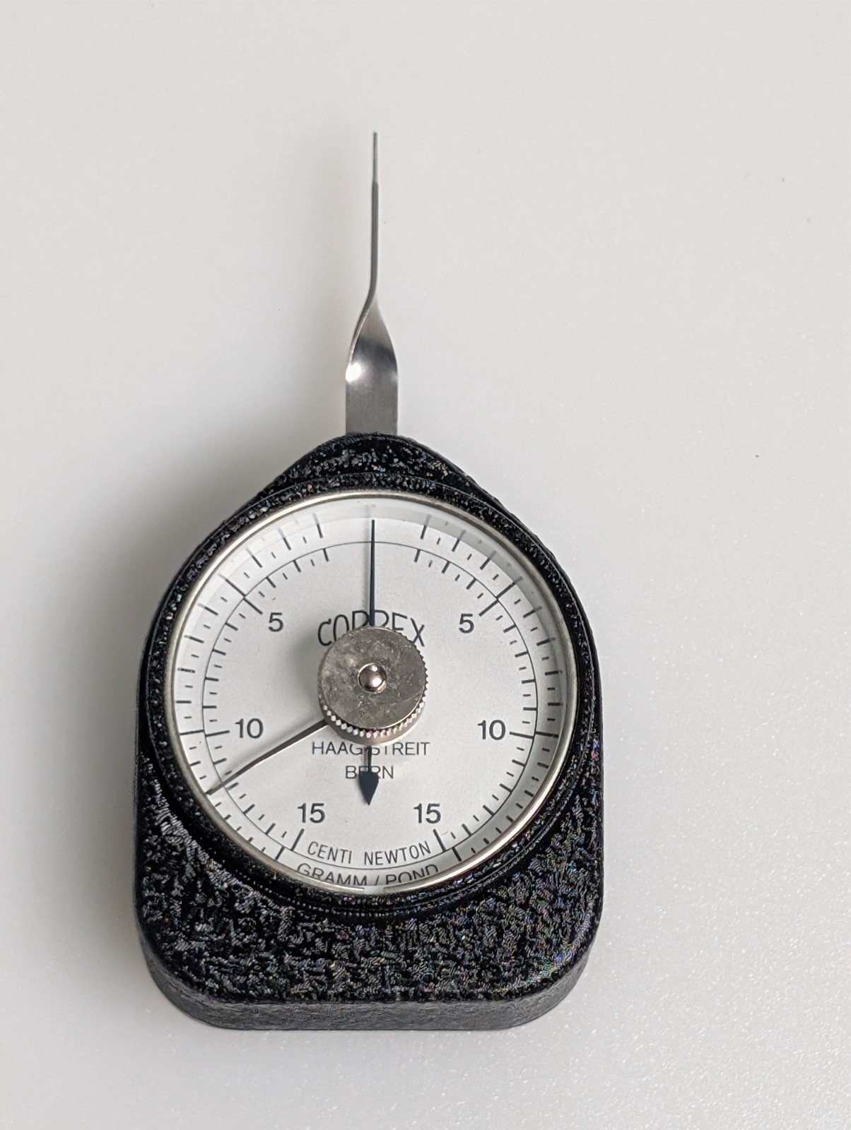 Correx 0 to 15 grams/centinewton Tension Gauge Used Excellent Condition
