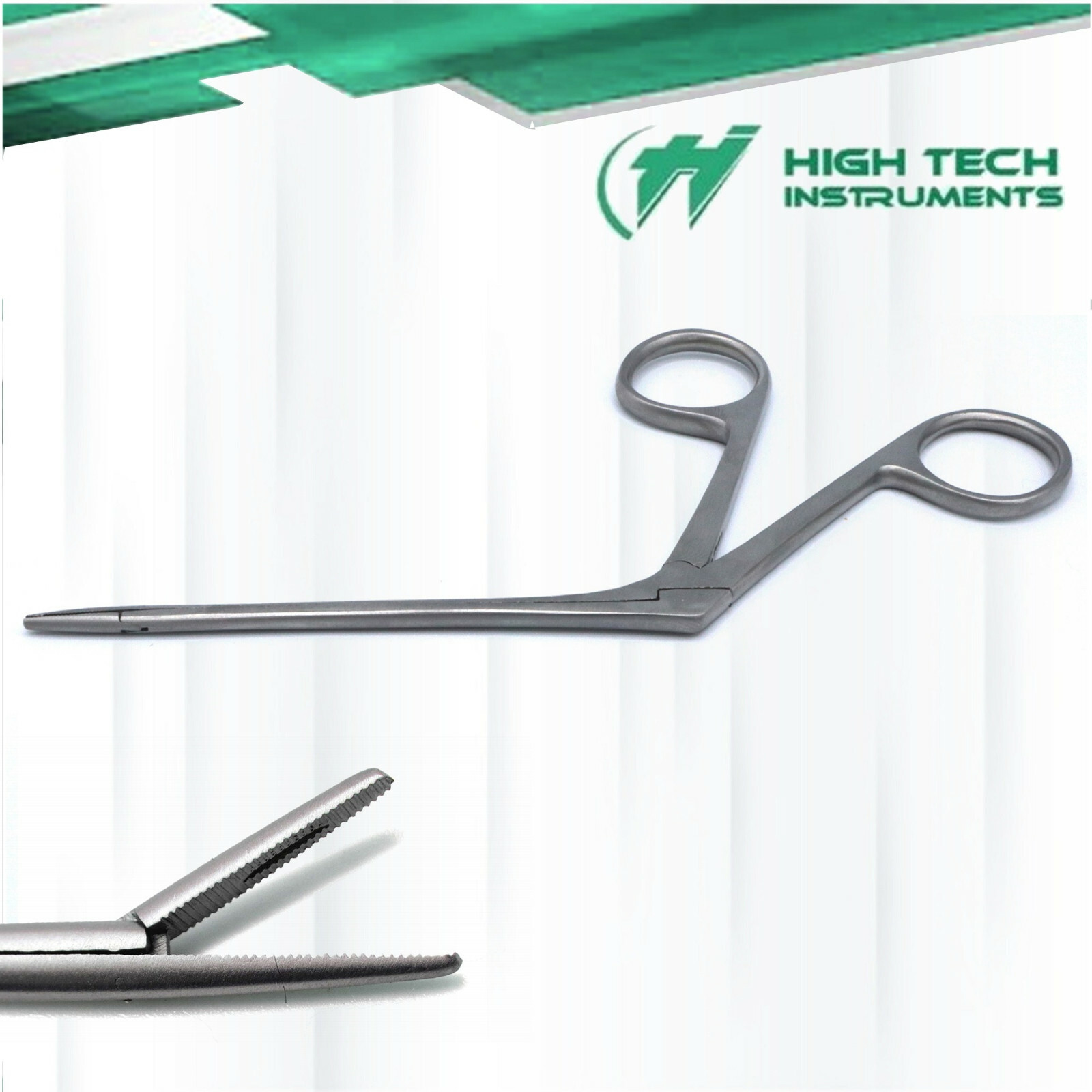 GERMAN Stainless Hartman Micro Alligator Forceps 5.5″ Serrated ENT Instruments