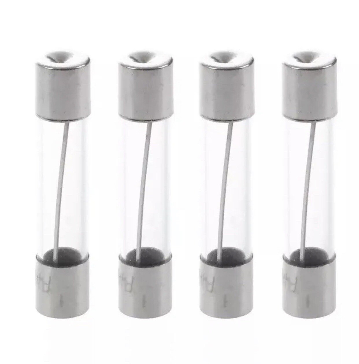 4 PCS 6 x 30 mm Glass Fuse 250 Volts Fast Blow Glass Fuses 6x30mm VARIOUS AMPS
