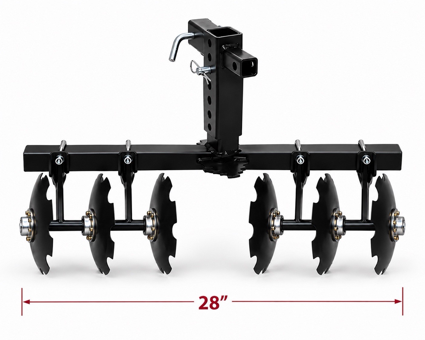 Big Buck Food Plot Plow 6 Disc 28” ATV UTV Wildlife Hunting Plow