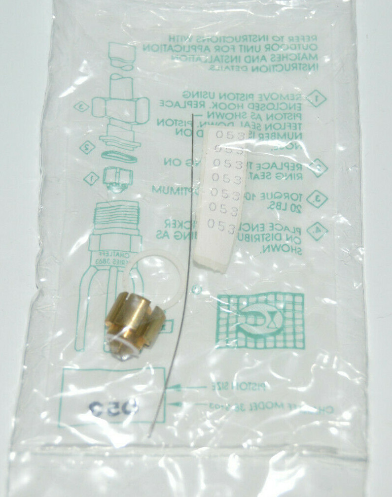 Armstrong Lennox Danfoss HVAC Piston Orifice Kit .053 Orfice Chatleff 38-3103053