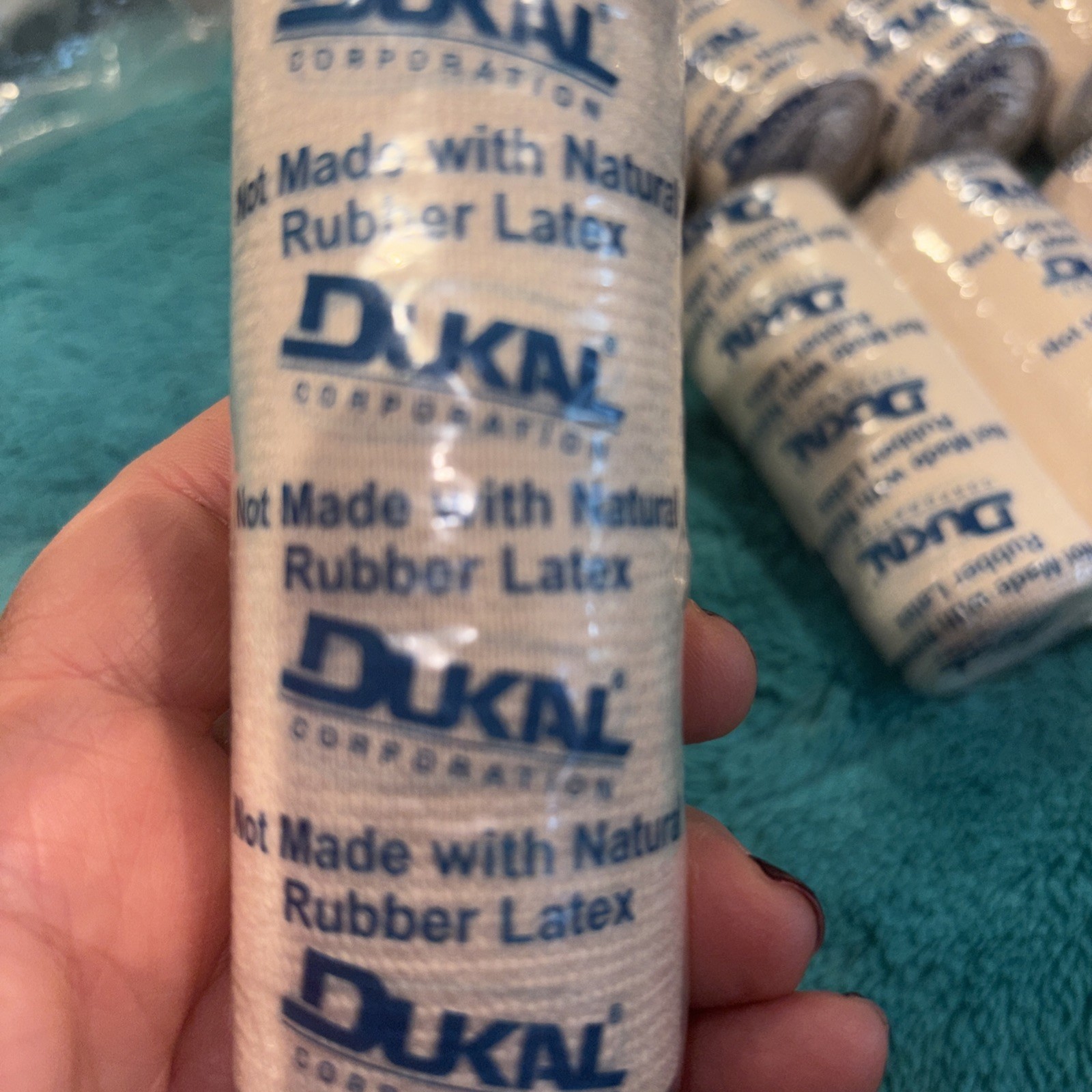 Lot of 12 Dukal Bandage Elastic Bandages Clip Closure Beige #2