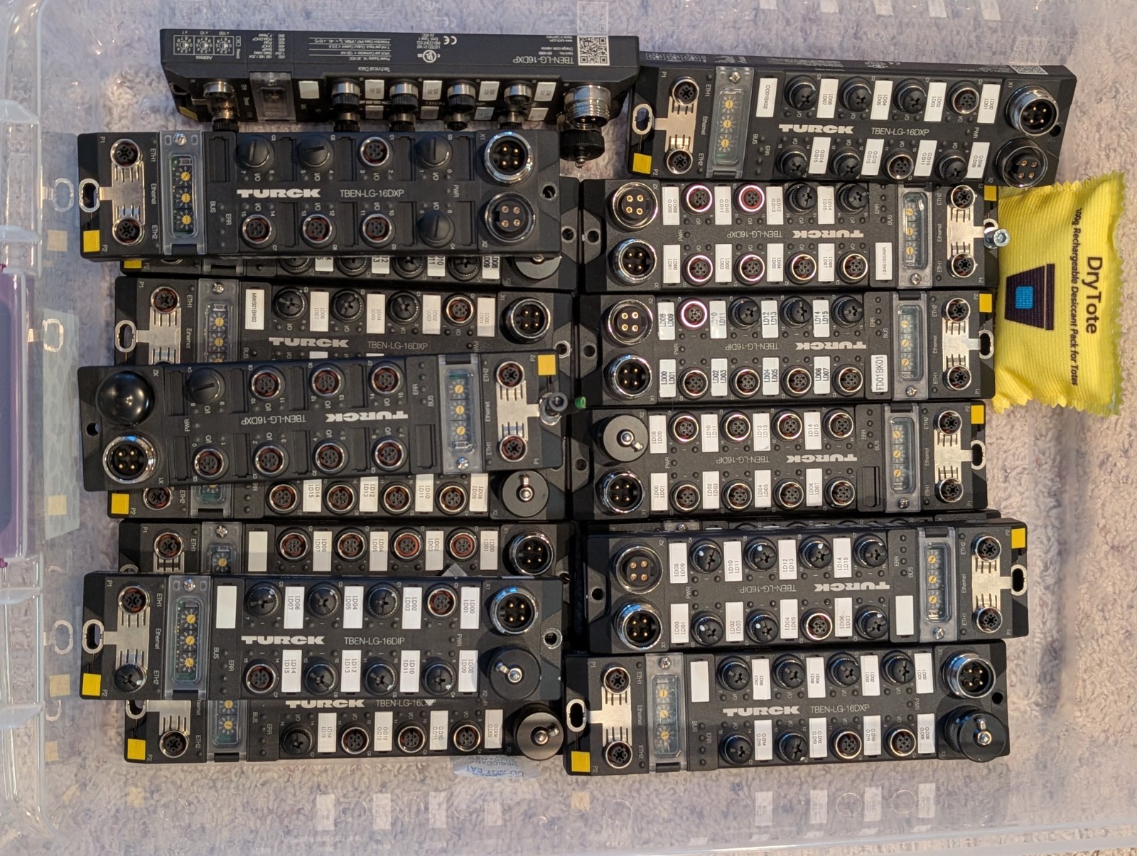 TURCK TBEN-LG-16DXP 6814068 Multiprotocol Ethernet I/O Module 16 Digital Inputs