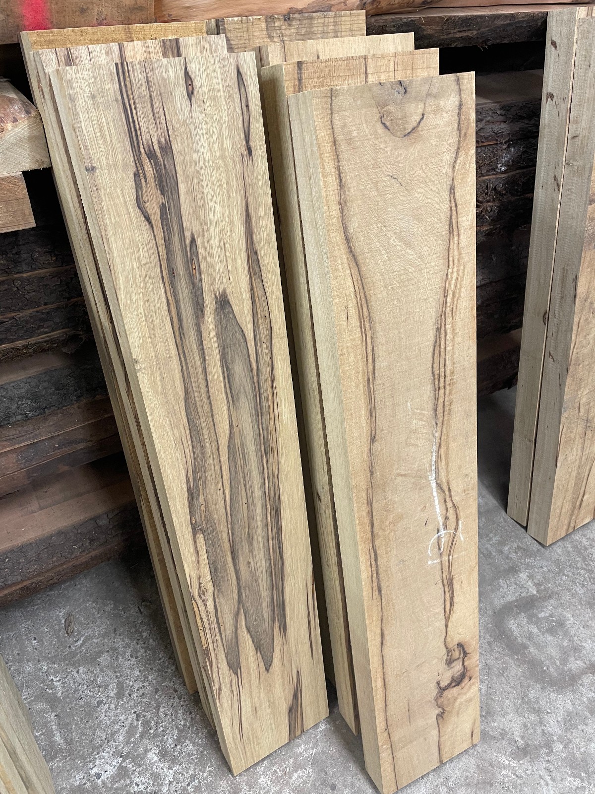 Black Limba Sawn Timber | Woodturning | 100CM Length | 50mm Thickness | V. Widths