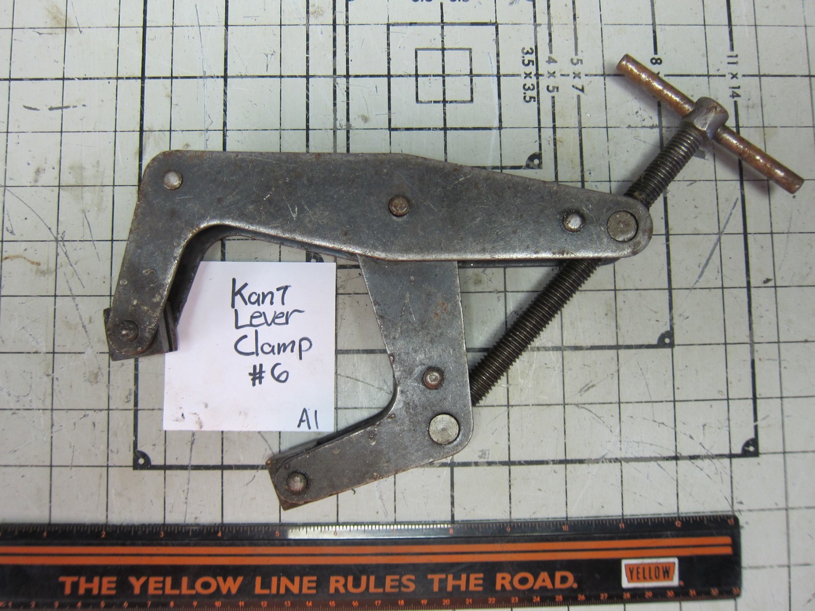 Vintage Kant Twist #6 Steel Clamp