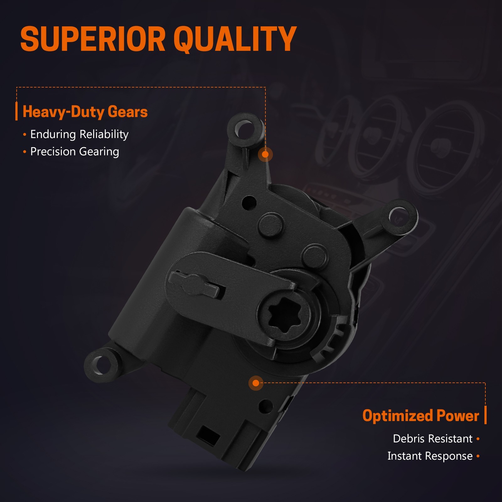 SINTLY Main Heater Blend Door Actuator Temperature for VW Passat 12-18 604-818