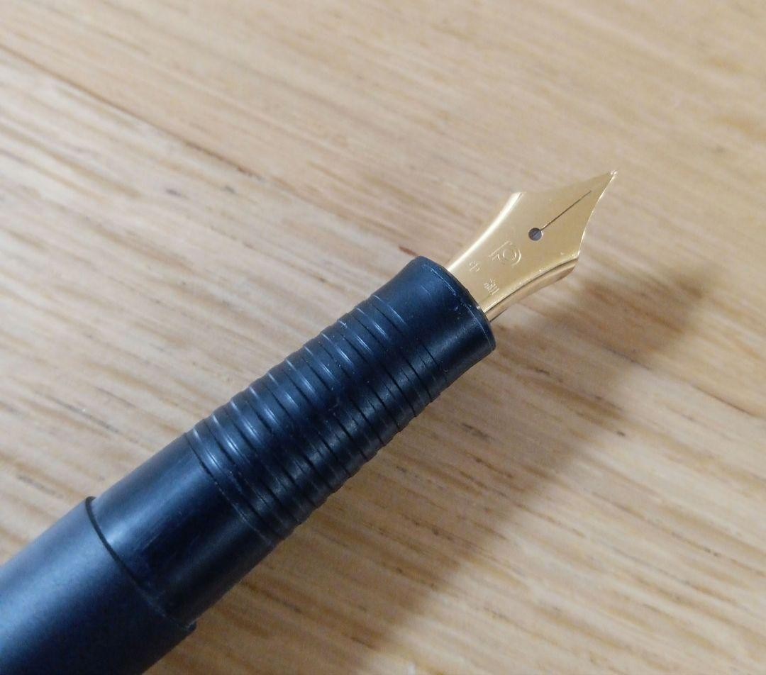 Platinum Rare Preppy Metal Body x Medium F Fountain Pen Black Japan
