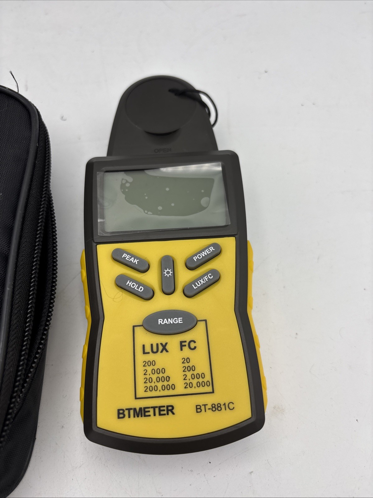Digital Illuminance Light Meter BT-881 Lux/FC PhotometerLuxmeter Sensor
