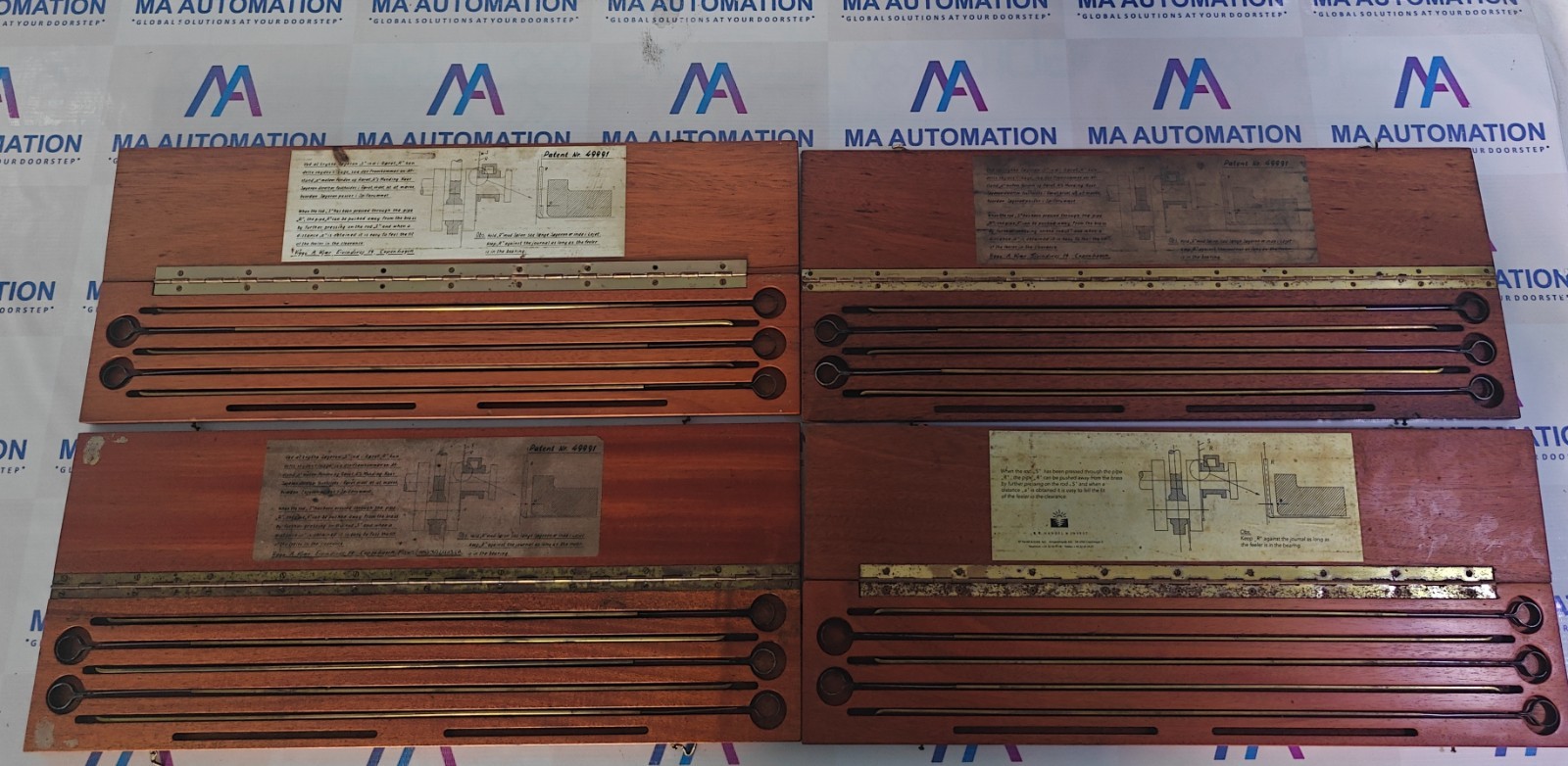 VIGGO A KJAER 49991 0.05-0.35 mm BEARING FEELER GAUGE SET