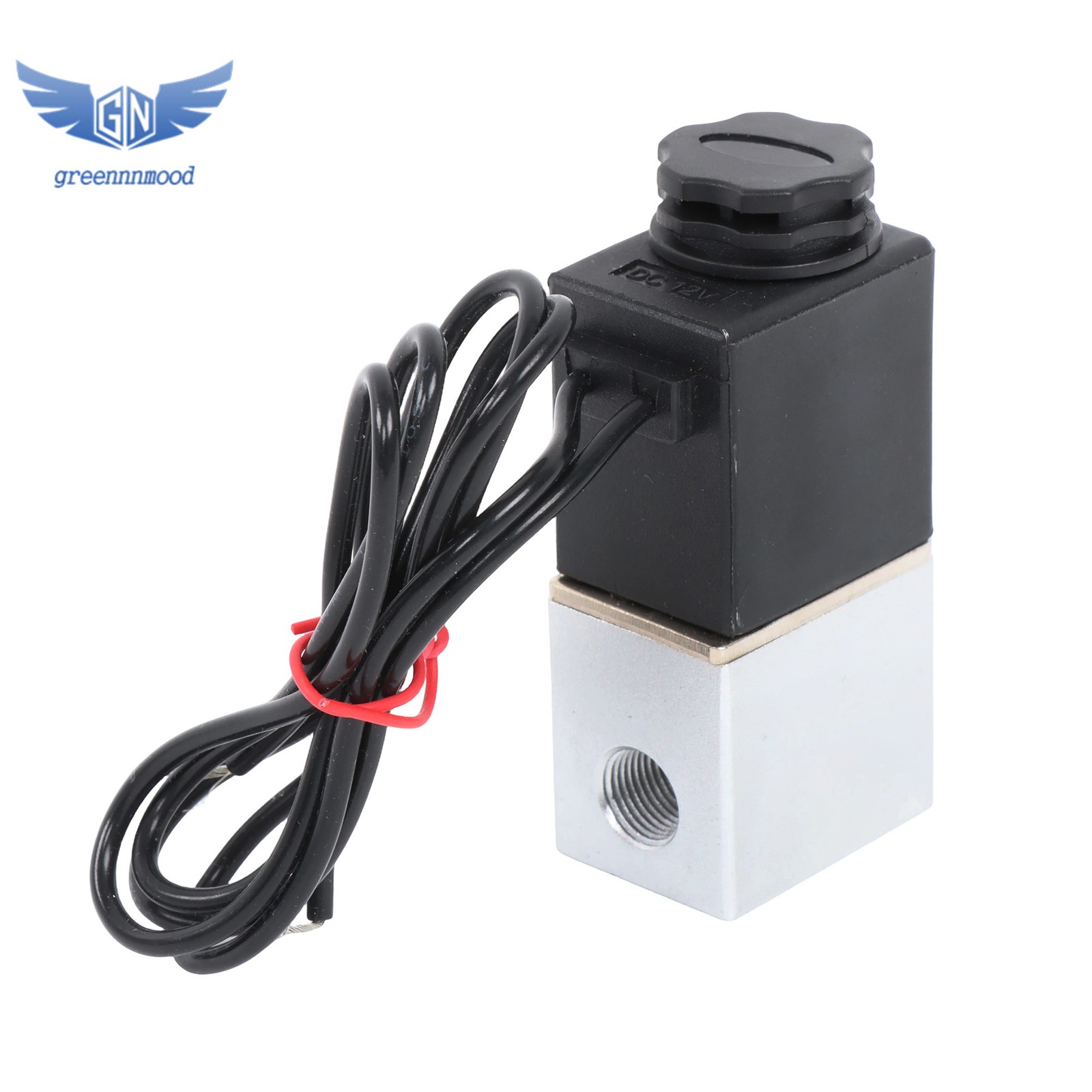2PCS 1/4″ Fast Response Electric Air Water Solenoid Valve 12V DC Normally Closed