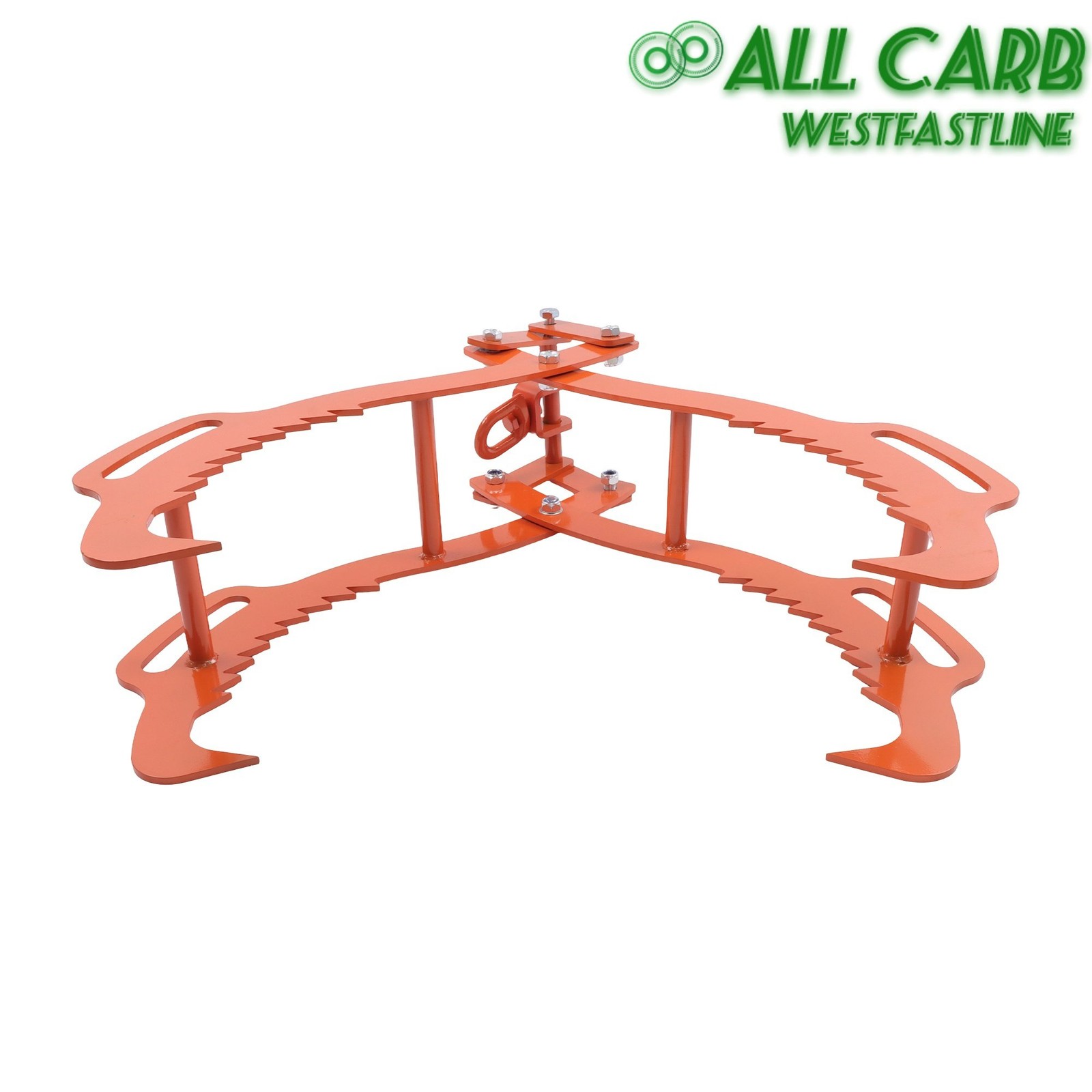 Log Lifting Tongs 4 Serrated Claw Heavy Duty Steel Swivel Dragging Tongs 36″