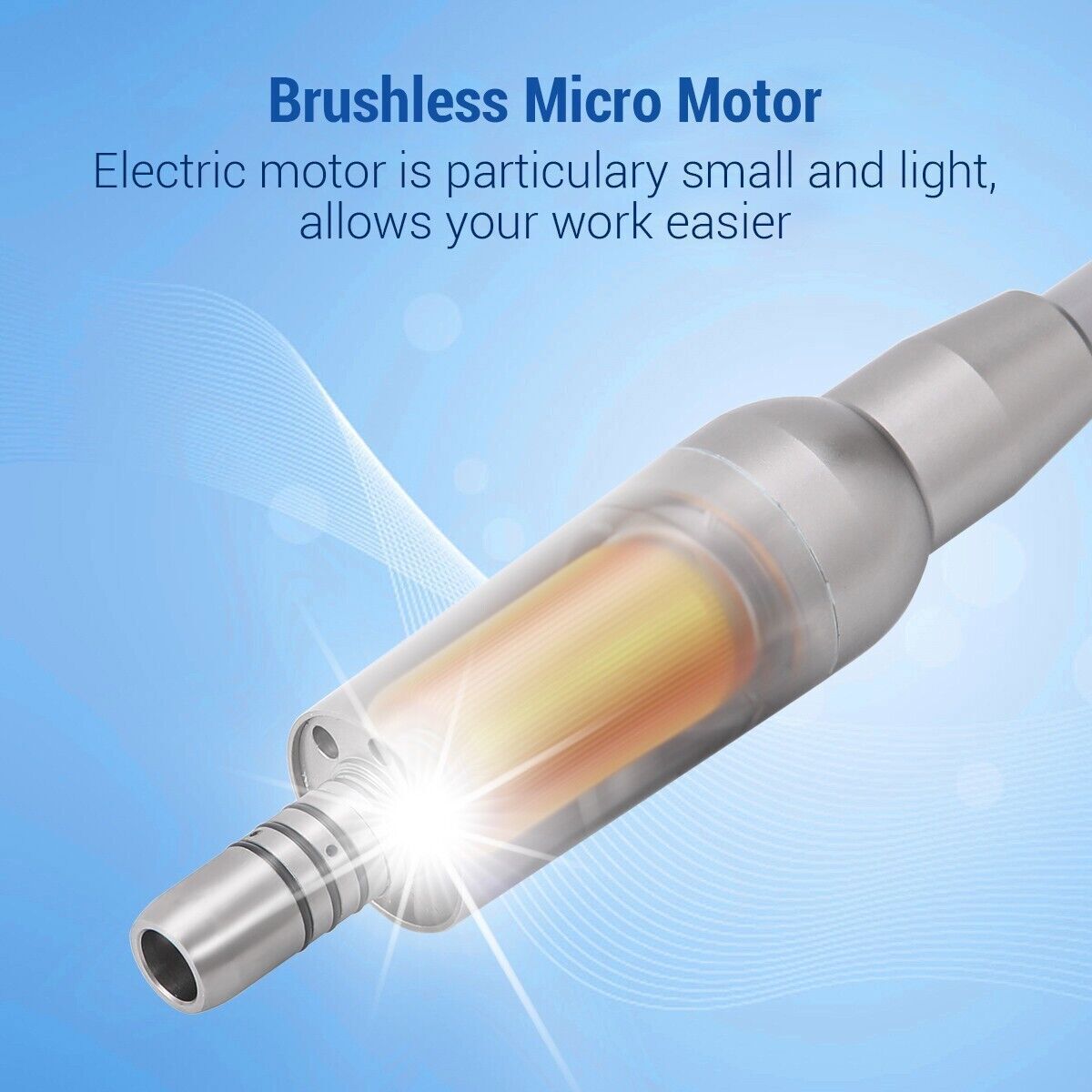 Dental LED Brushless Micromotor E-Type 1:1/1:5/16:1 2000-40000rpm Lab