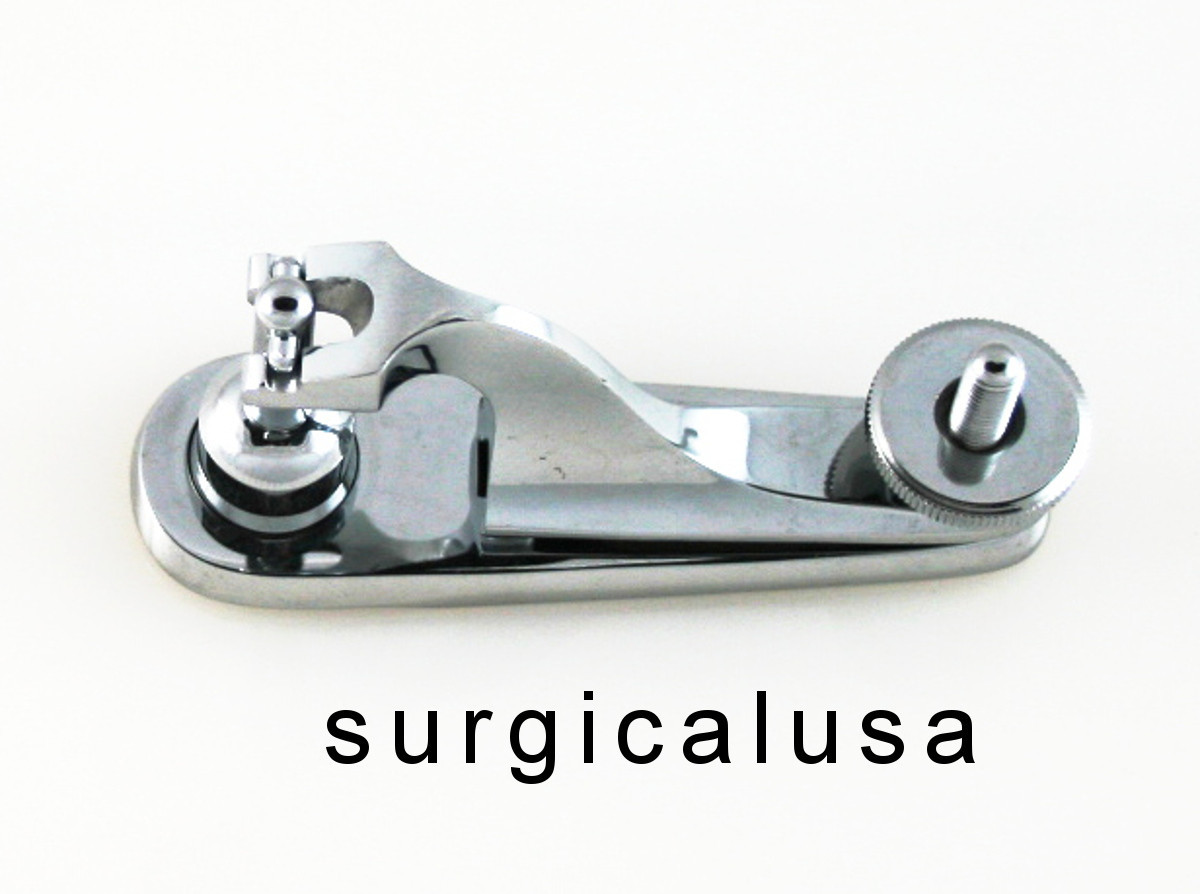 Gomco Curcumcision Clamp 1.3cm Brass Chrome Plated