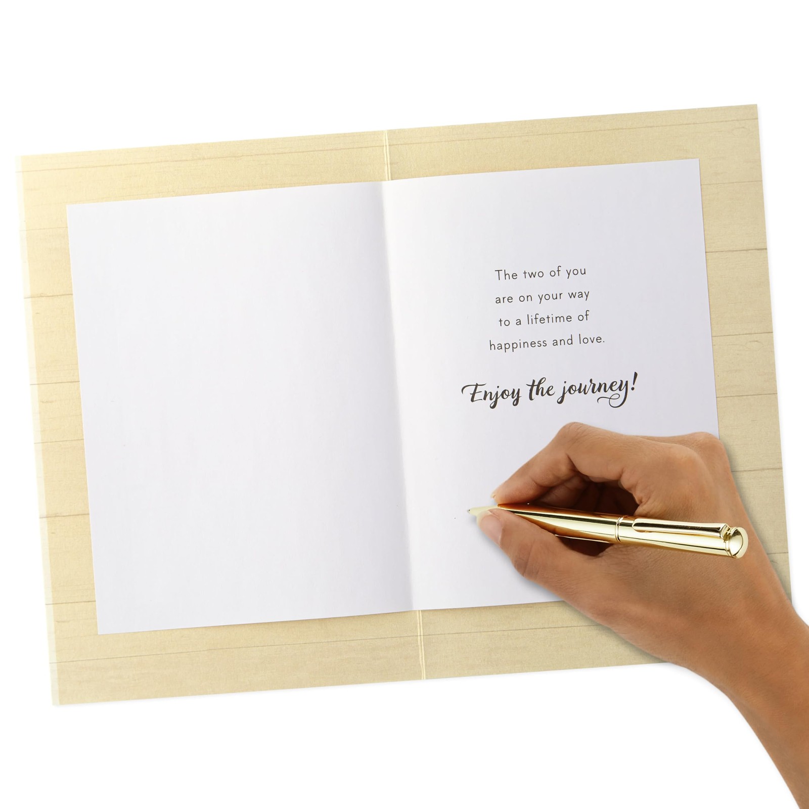 Hallmark Wedding Card, Bridal Shower or 17, Enjoy the Journey