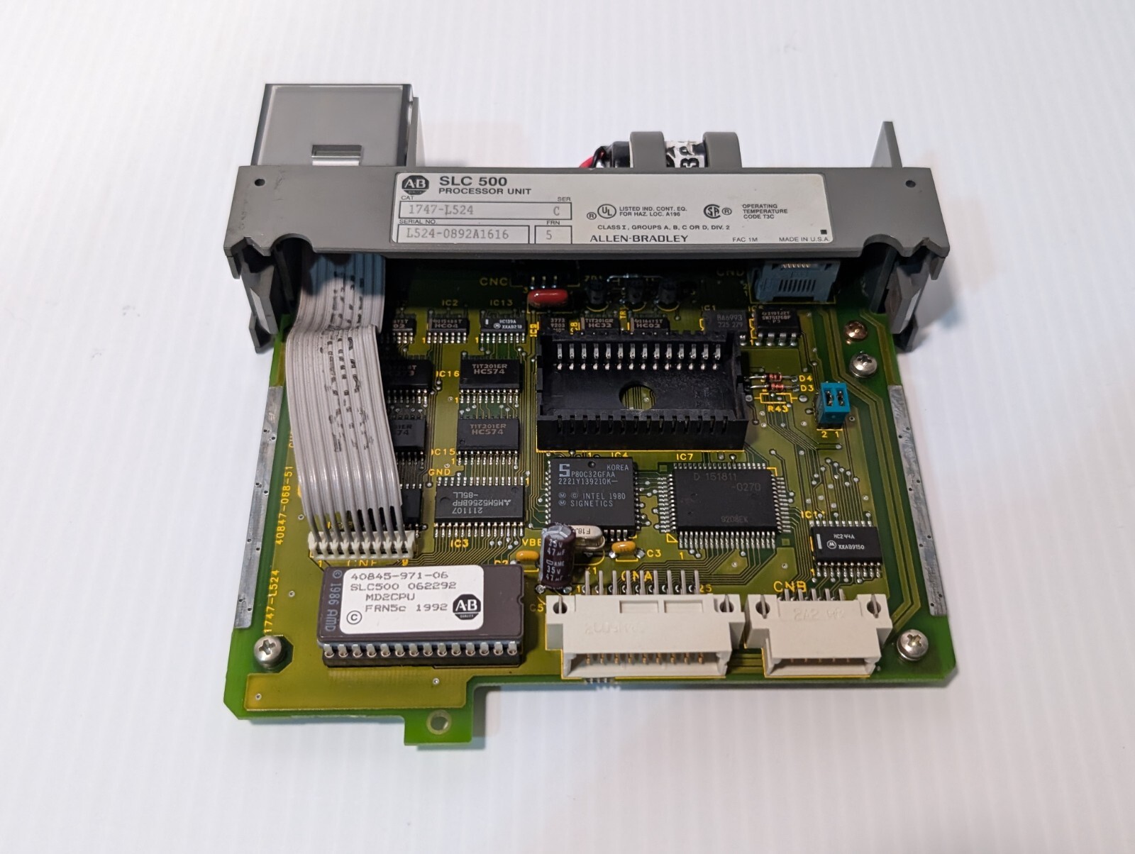 Allen Bradley 1747-L524 CPU Processor Unit Module, SLC 500