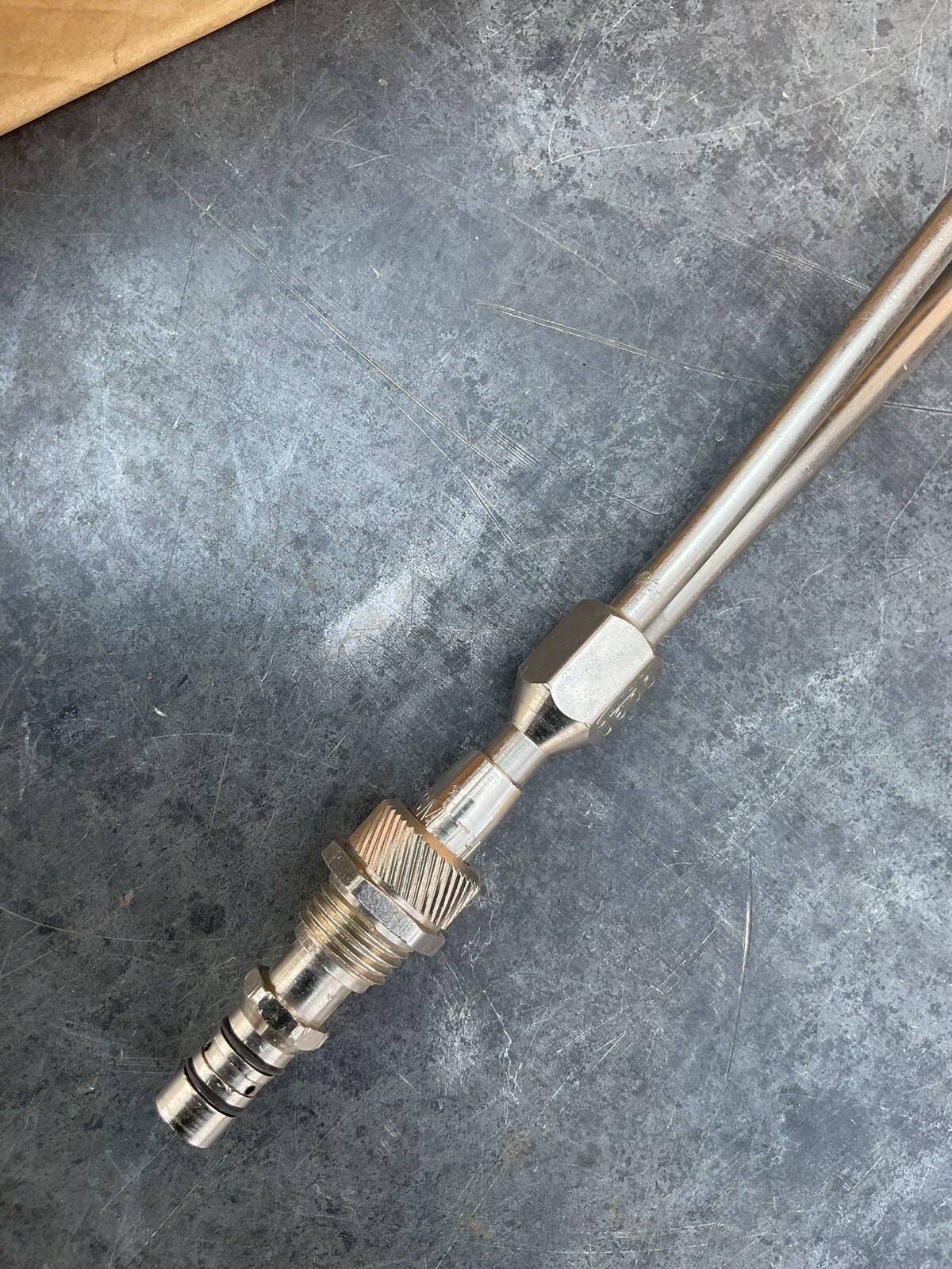 Miller Smith AT600 Flexible Twin Flame Tip 10″ Acetylene