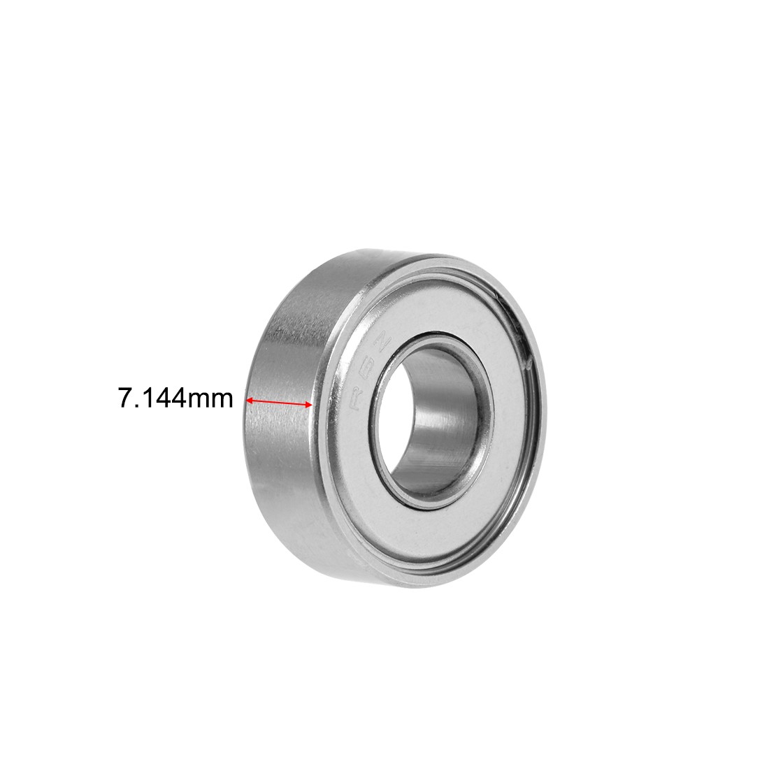 R6ZZ Deep Groove Ball Bearing 3/8″x7/8″x9/32″ Shielded GCr15 Bearings 2pcs