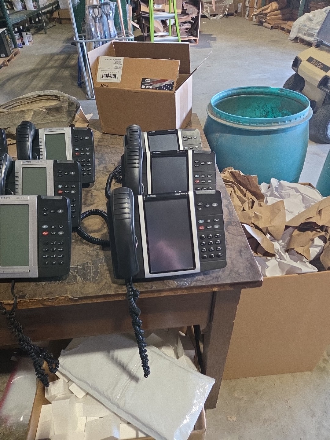 Lot Of 16 Total IP Phones Mitel 5330e & 5360 With HX Controller!