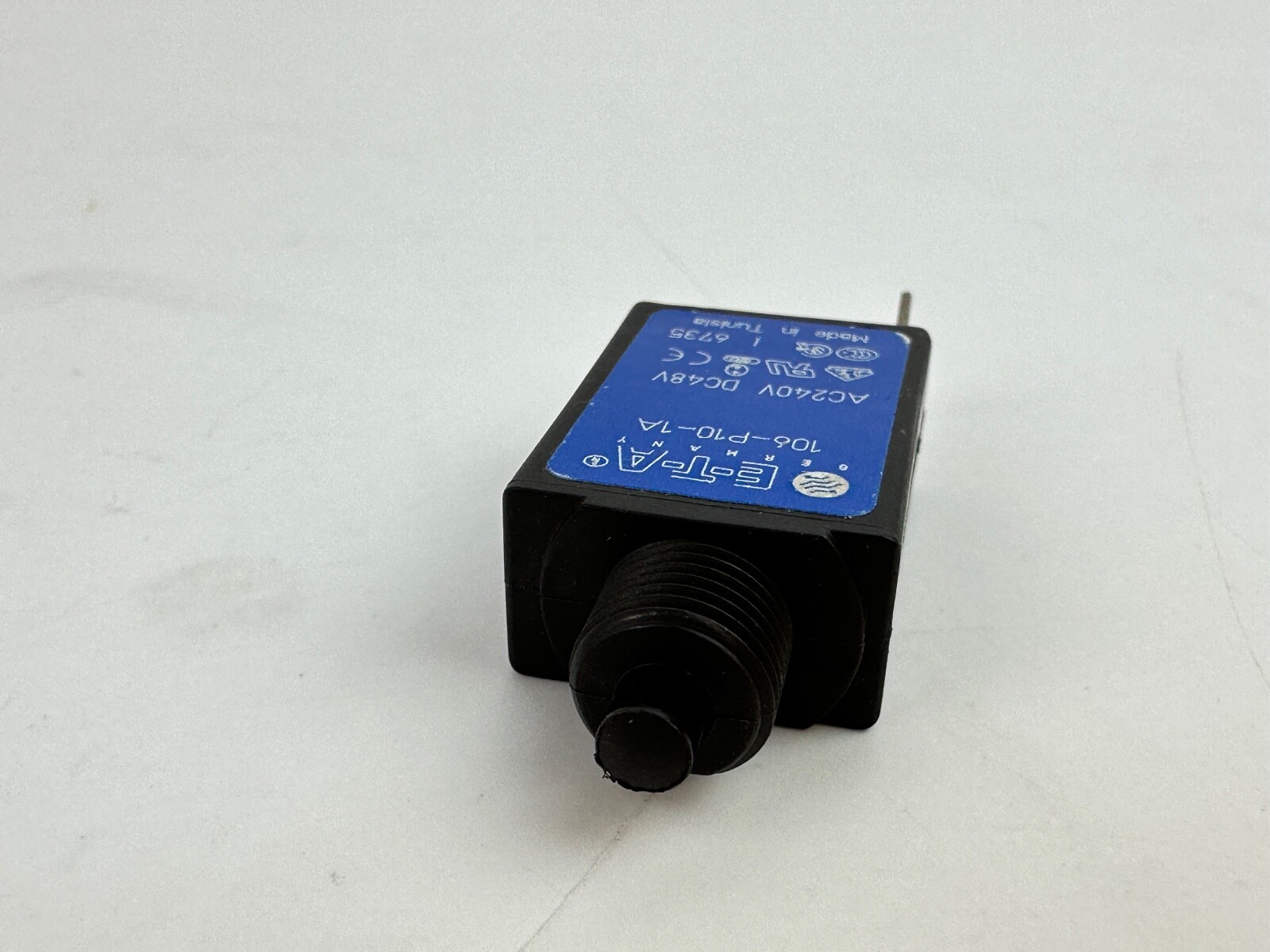 E-T-A Circuit Breaker 106-P10-1A 240VAC 48VDC 1A