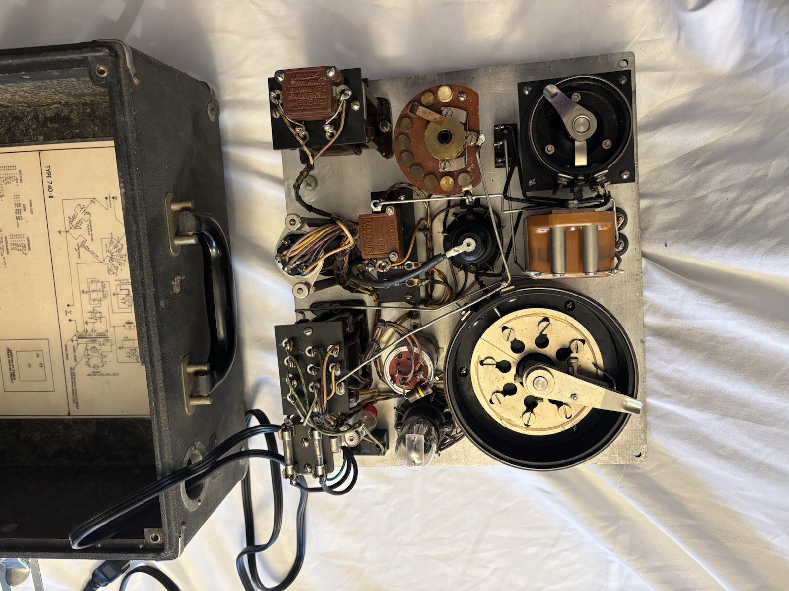 GENERAL RADIO CAPACITANCE TESTer BRIDGE TYPE 740-B, Restored 3 Years Ago, Perfec
