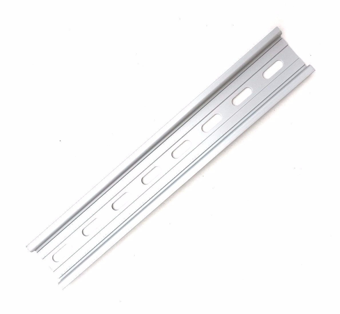 20 Pieces DIN Rail Slotted Aluminum RoHS 8 in. long 35mm 7.5mm 13.33 ft. Total
