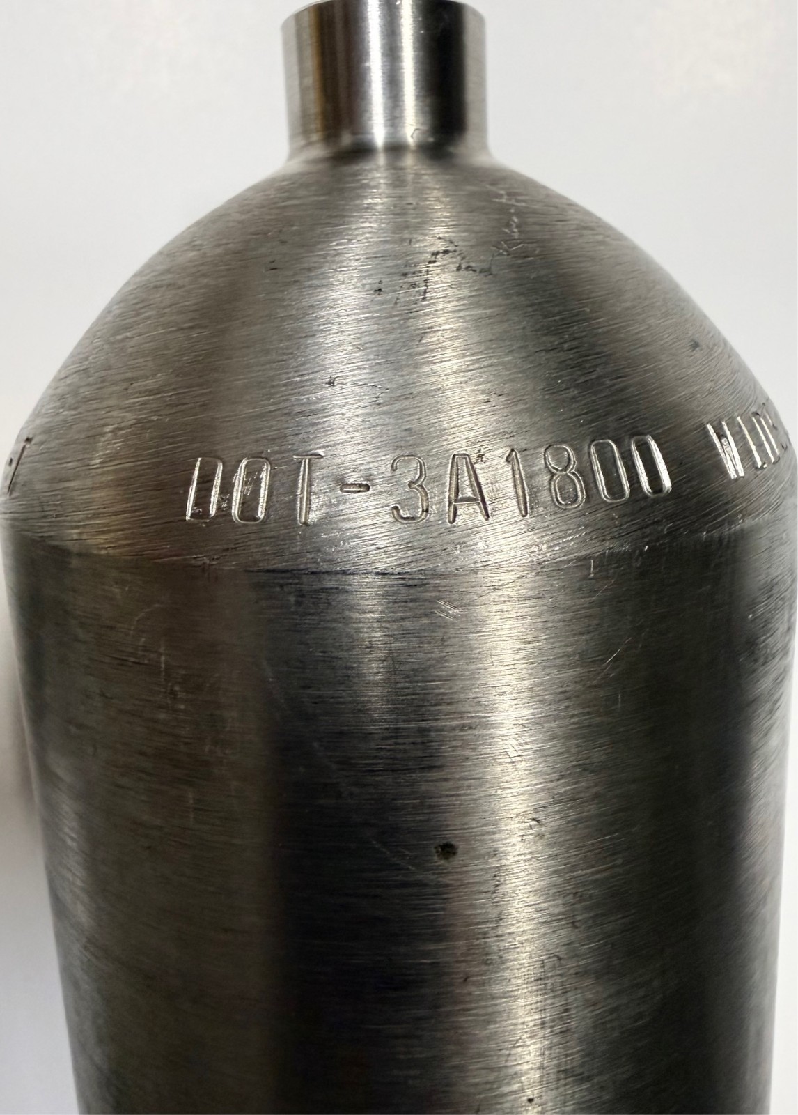 SWAGELOK-WHITEY304L-HDF4-1000CC-1 STAINLESS DOUBLE ENDED TPED-COMPLIANT CYLINDER