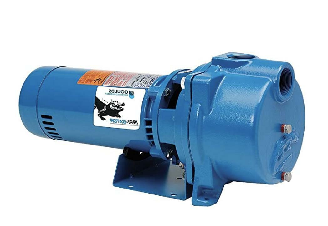 Goulds GT20 IRRI Gator Pump Self Priming Single Phase Centrifugal 2 HP 230 Volts