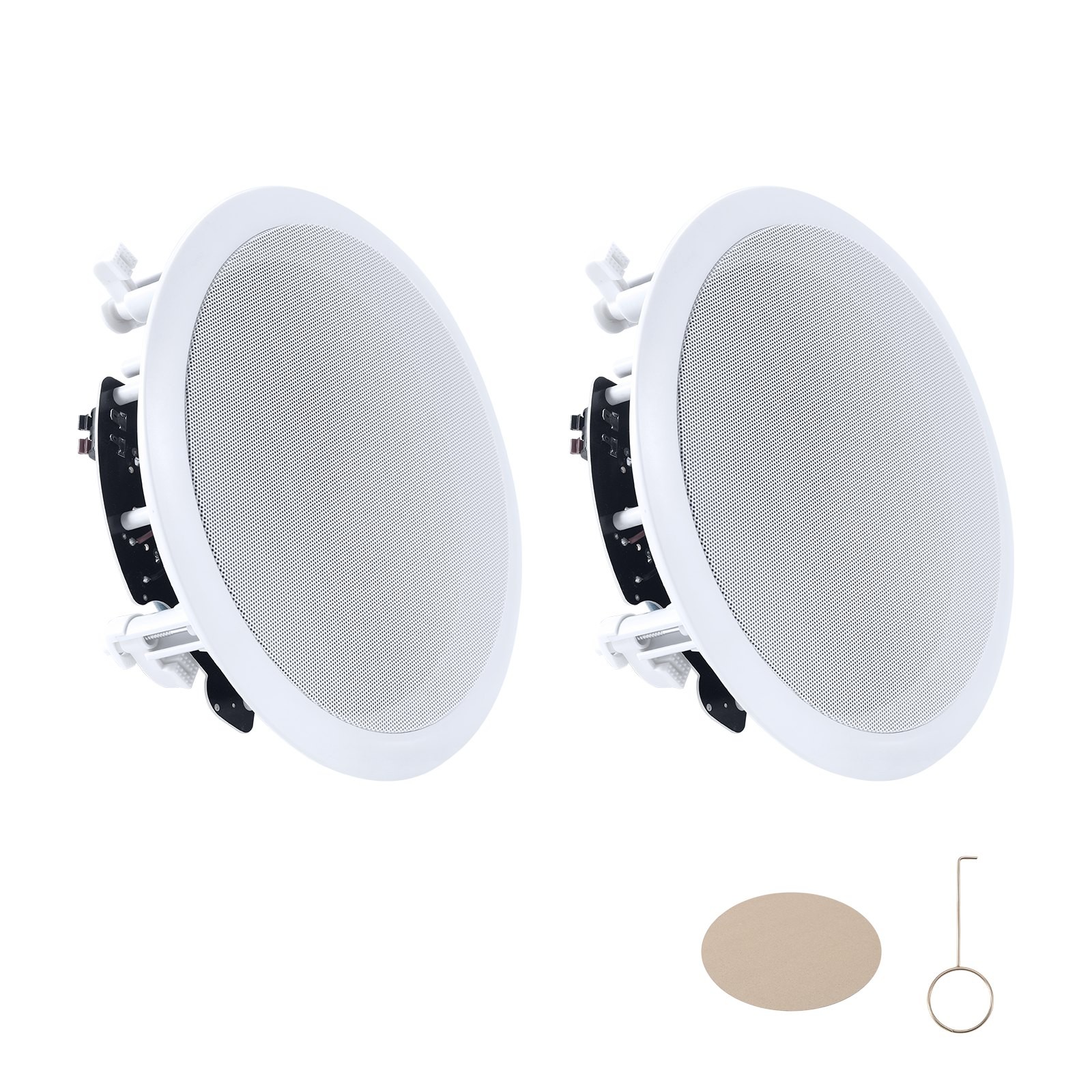 In Ceiling Speakers, 8″, In-Ceiling & In-Wall Speaker System, Hi-Fi Sound, 150W