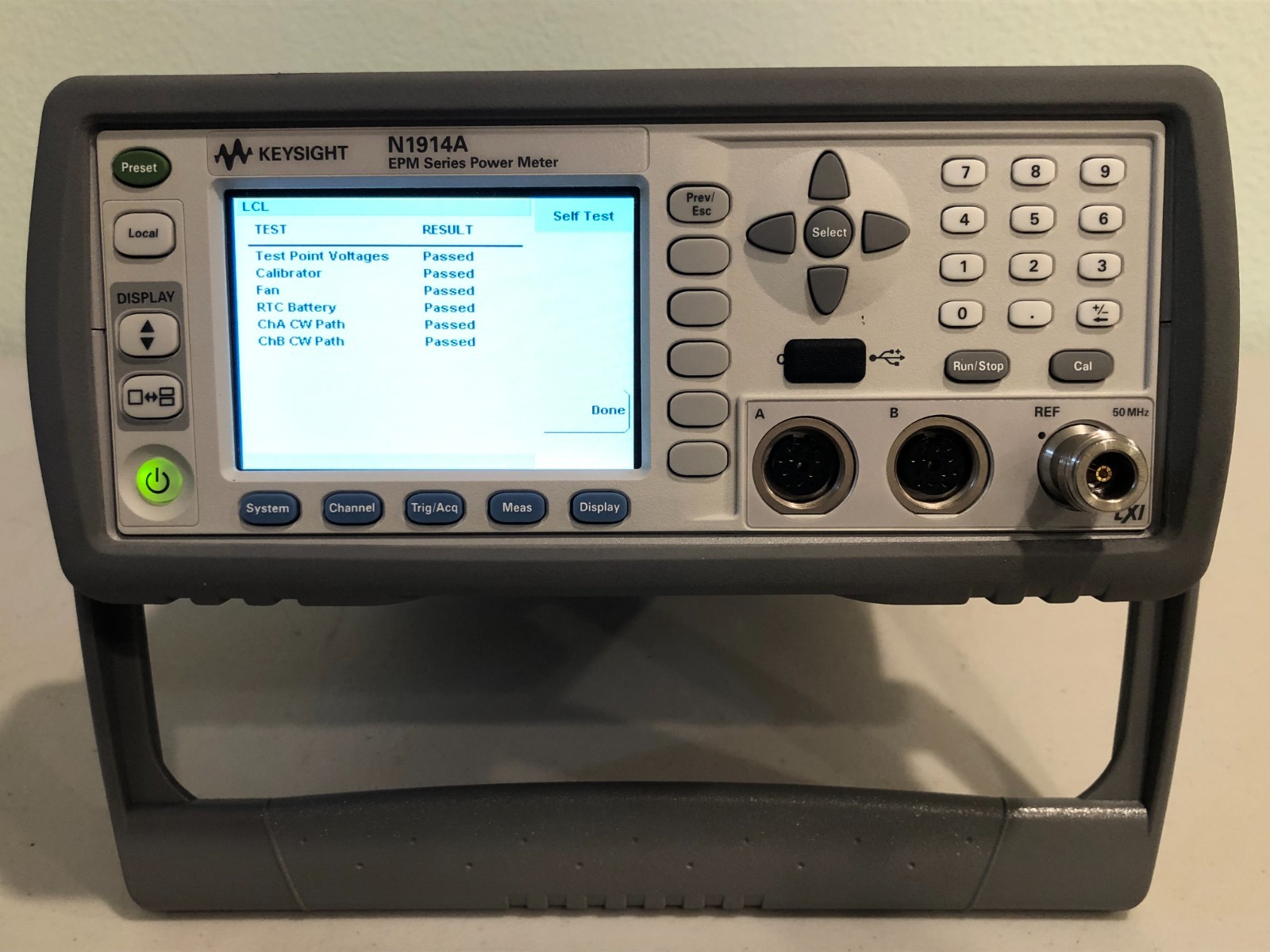 Agilent/Keysight N1914A EPM Series Power Meter Option:101/A6J