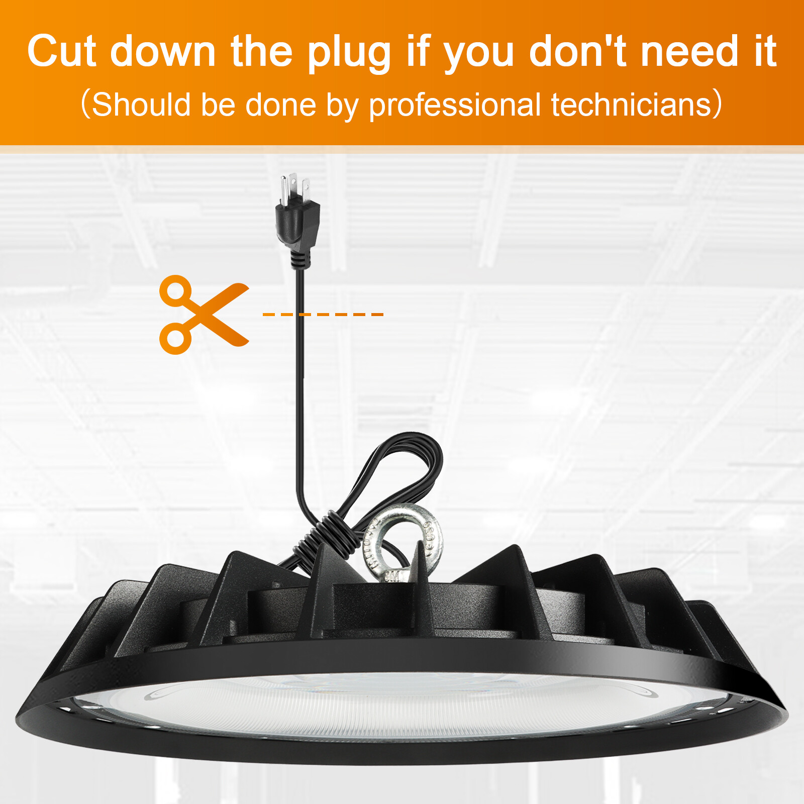 300W UFO Led High Bay Light Industrial Commercial Factory Warehouse Shop Light