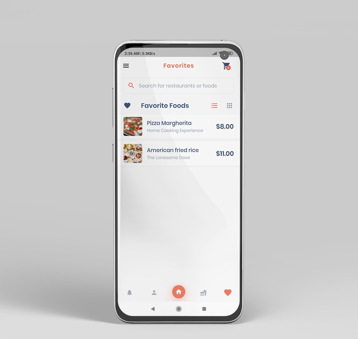 Food Delivery Flutter App | Android & iOS | PHP Laravel Admin Panel