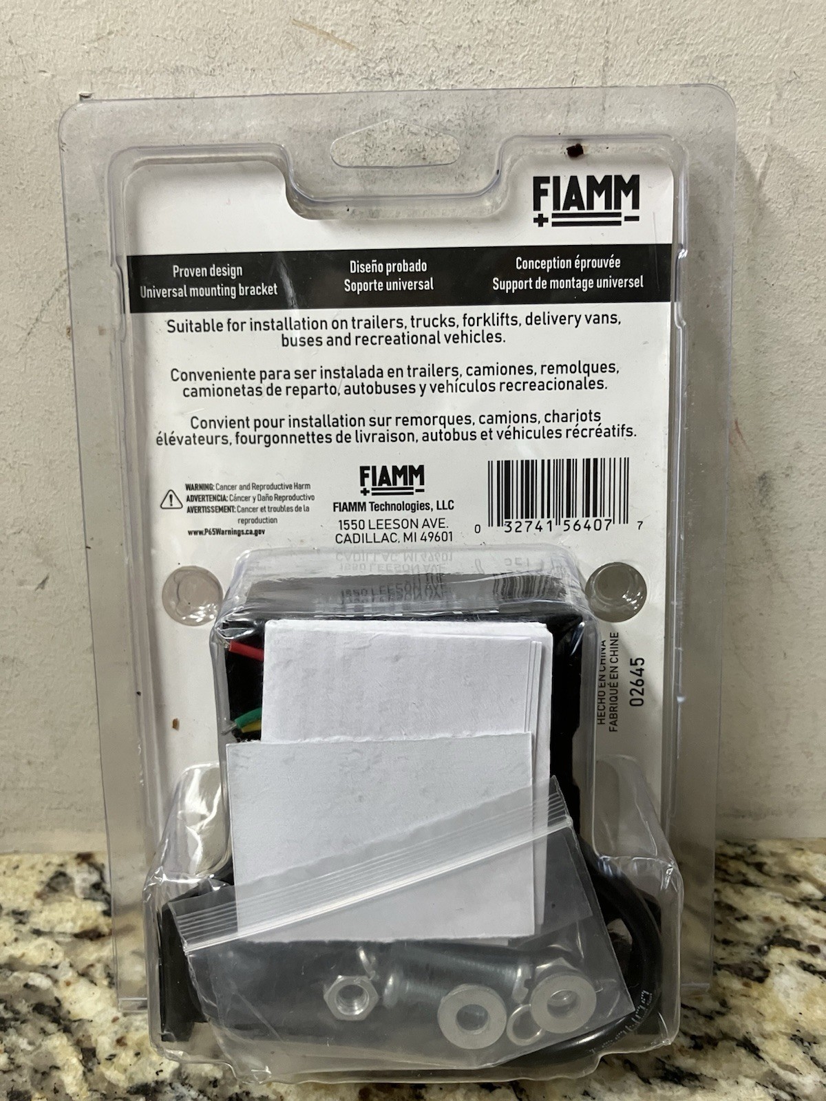Fiamm 56407 Back Up Alarm 97 dB 10-80V NON SAE