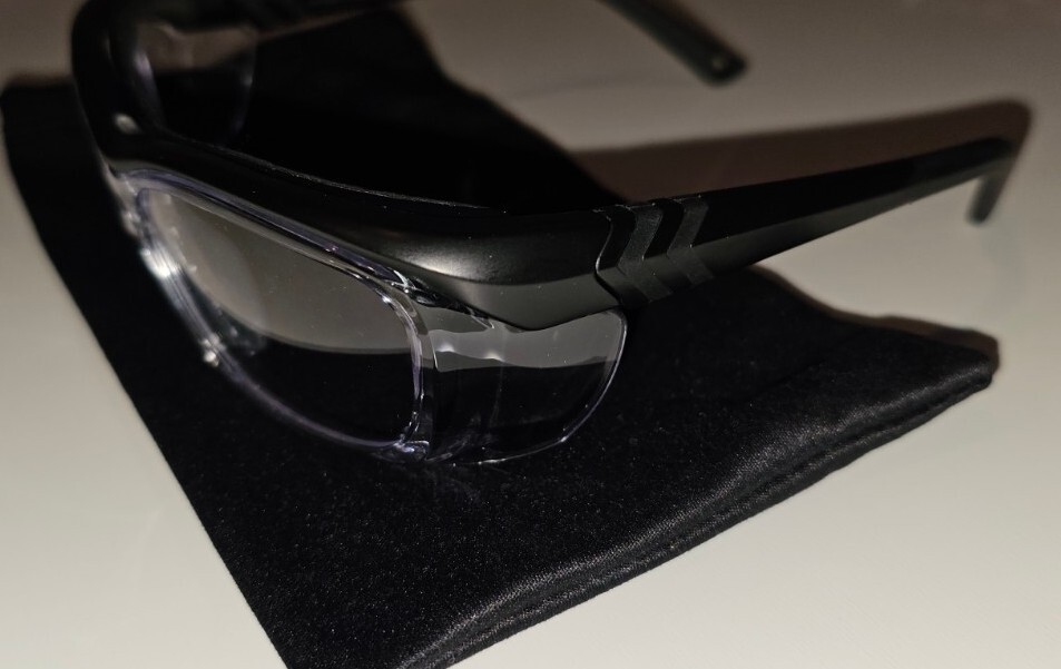 ONGUARD 225S PRESCRIPTION SAFETY GLASSES Frames 57-16-135 OG-225S Black