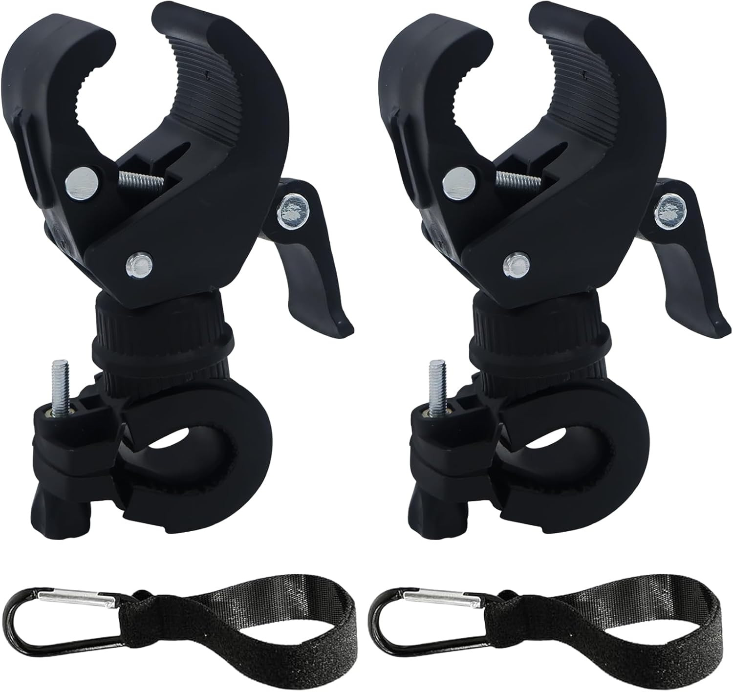 4pcs Cane Accessories,360° Rotatable Adjustable Stick Rack for Walker Drive Roll