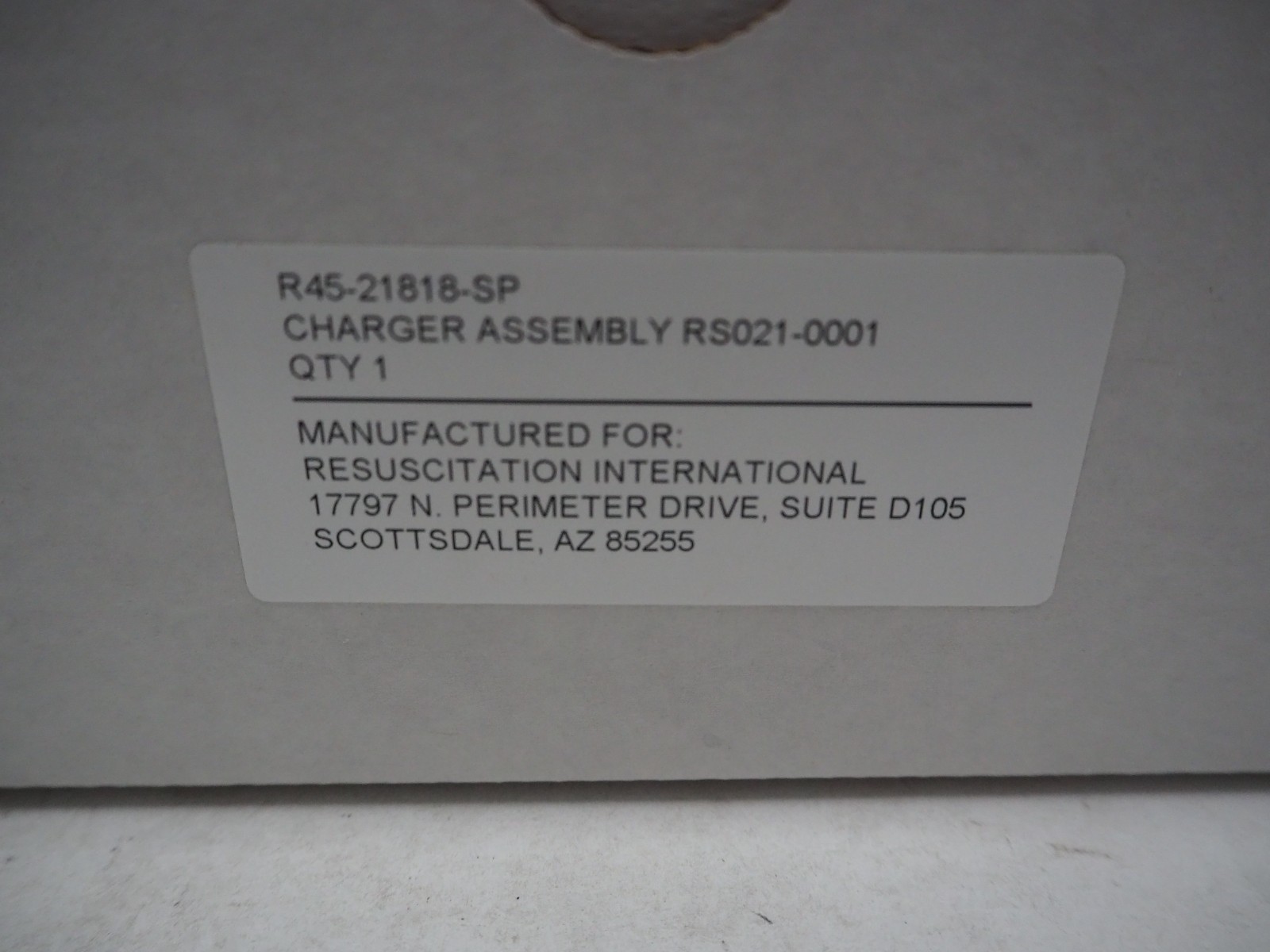 ROSC-U Miniature Chest Compressor A/C Battery Charger w/ Adaptor NEW in Box
