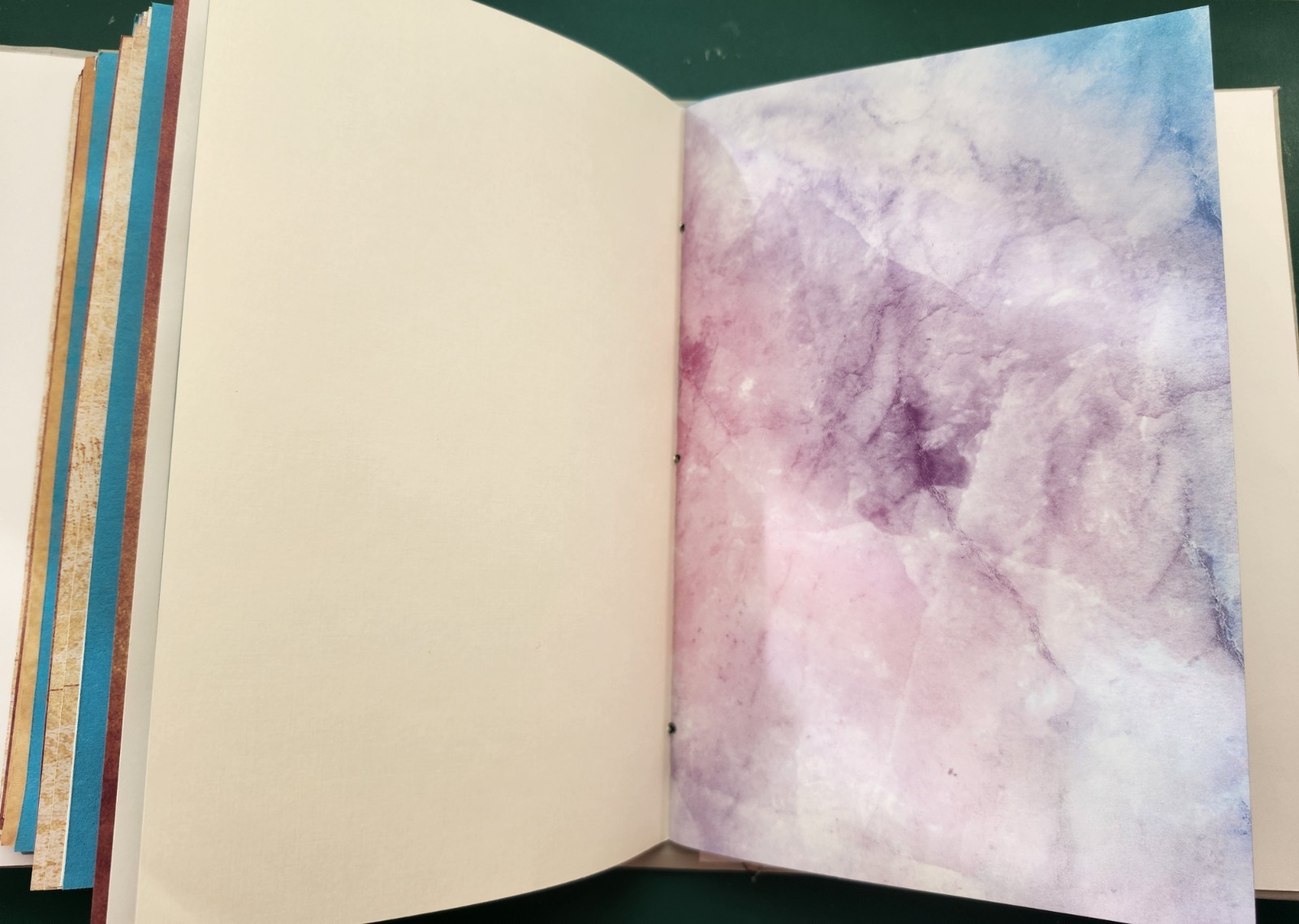 Handmade XL BLANK NAKED JUNK JOURNAL 200pgs! 9x6x3.25