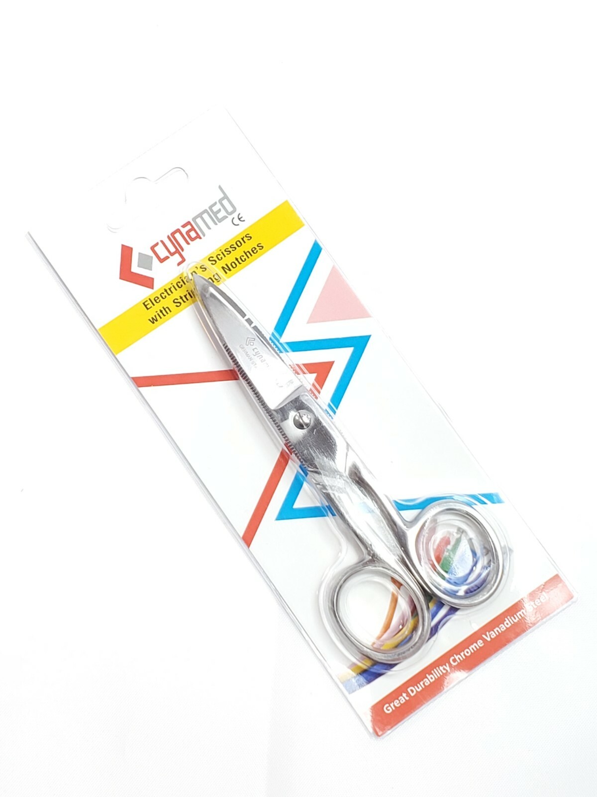 Electrician Scissors for Cutting & Stripping Wires Electrical Repair Tool 5.25″