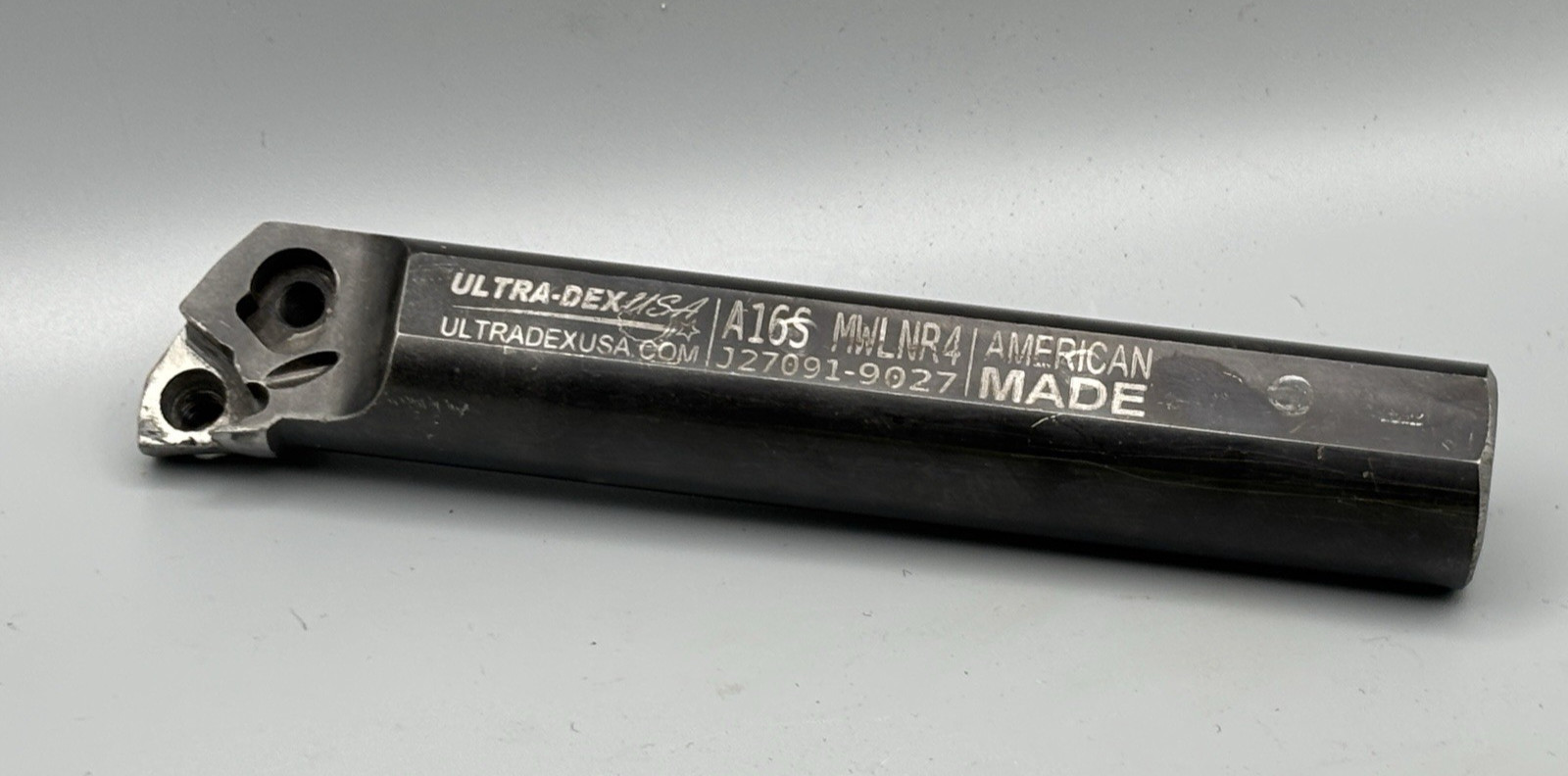 Ultra-Dex A16S-MWLNR4 1″ Indexable Boring Bar 6.00″ OAL 1.200″ Min Bore