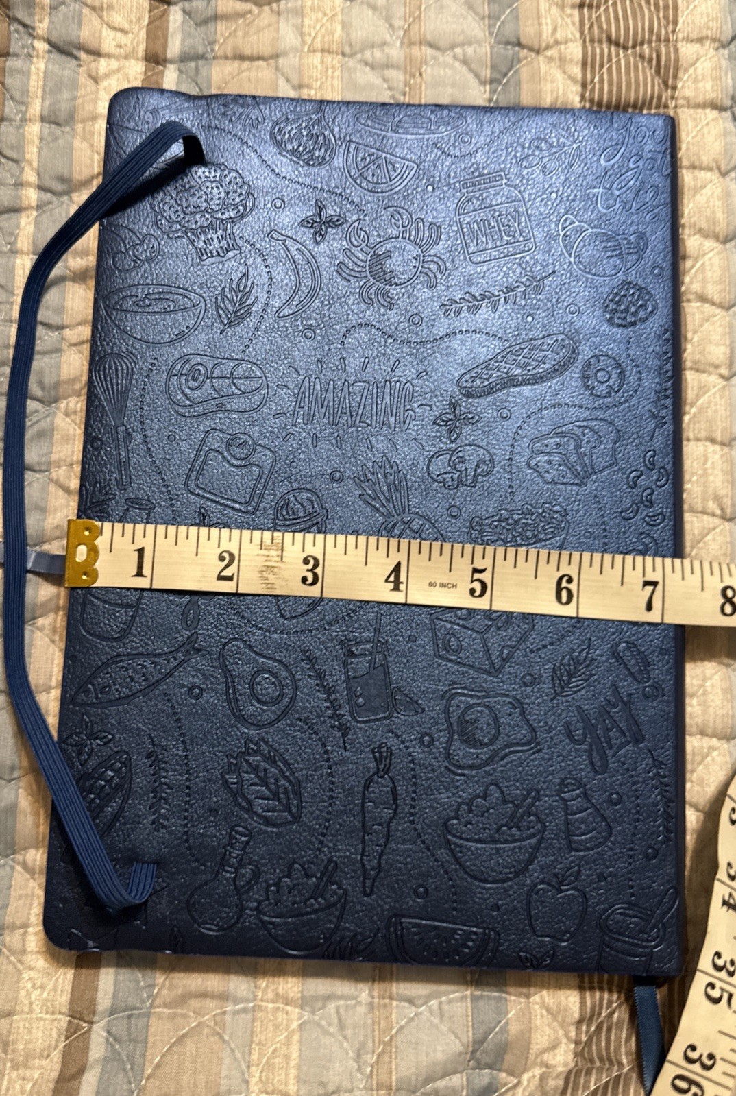 Clever Fox Planner Food Pro Edition Weekly Monthly Blue