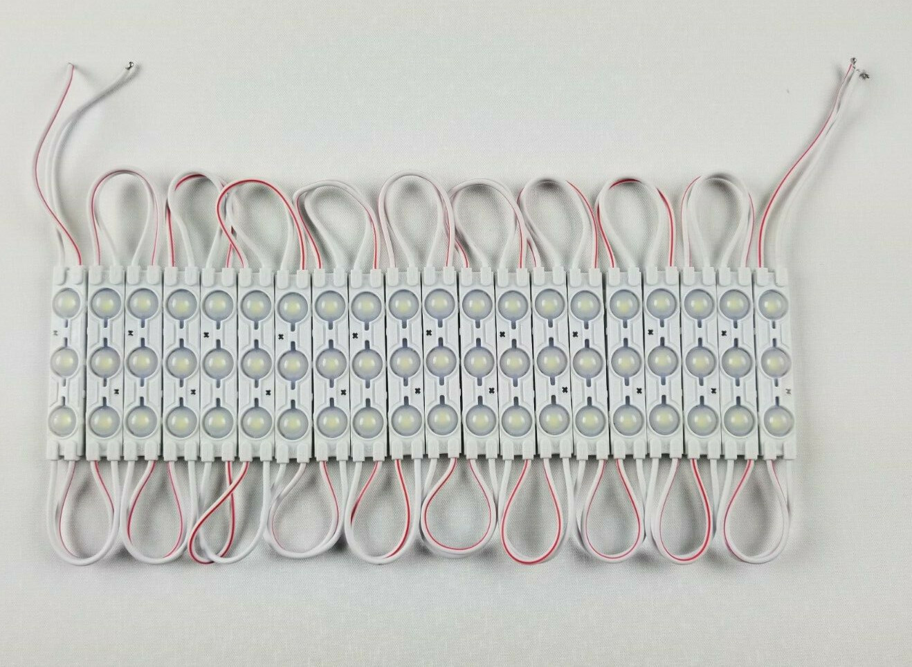US 100 pcs SMD 2835 Waterproof LED Module for Internal Illumination of Signs